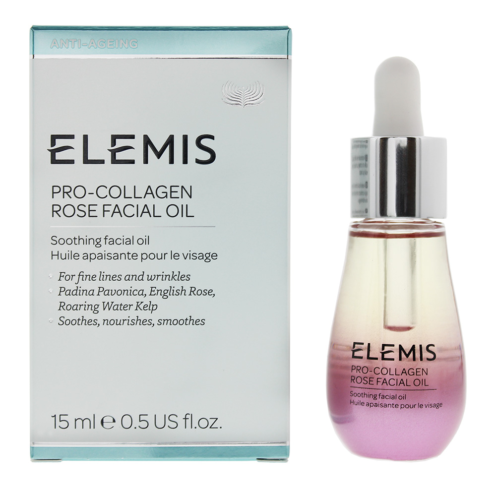 Elemis Womens Pro-Collagen Rose Facial Oil 15ml - One Size