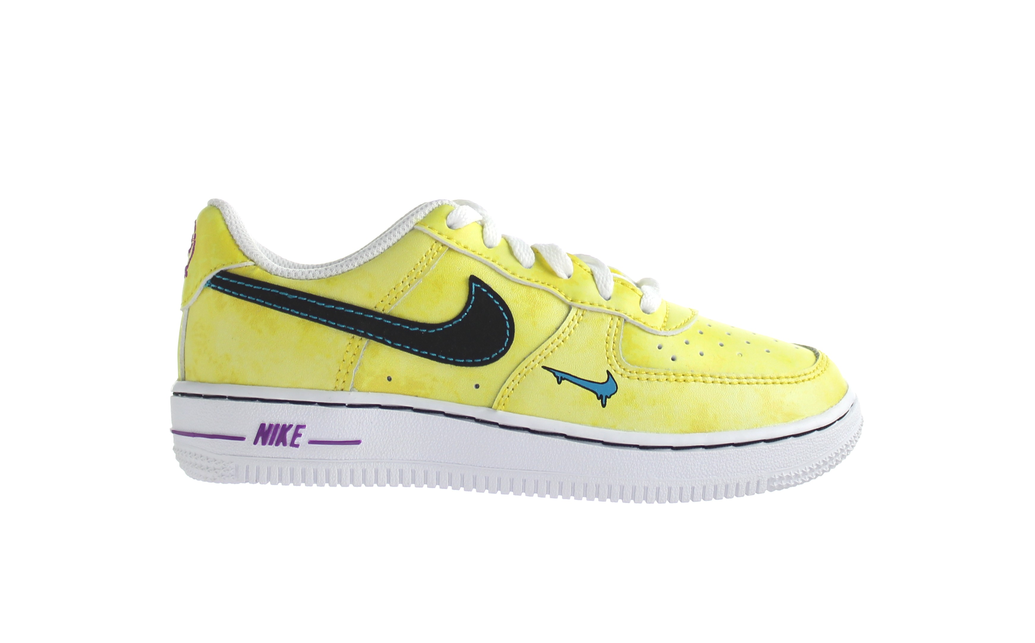 Nike Force LV8 3 Geel Kinderschoenen