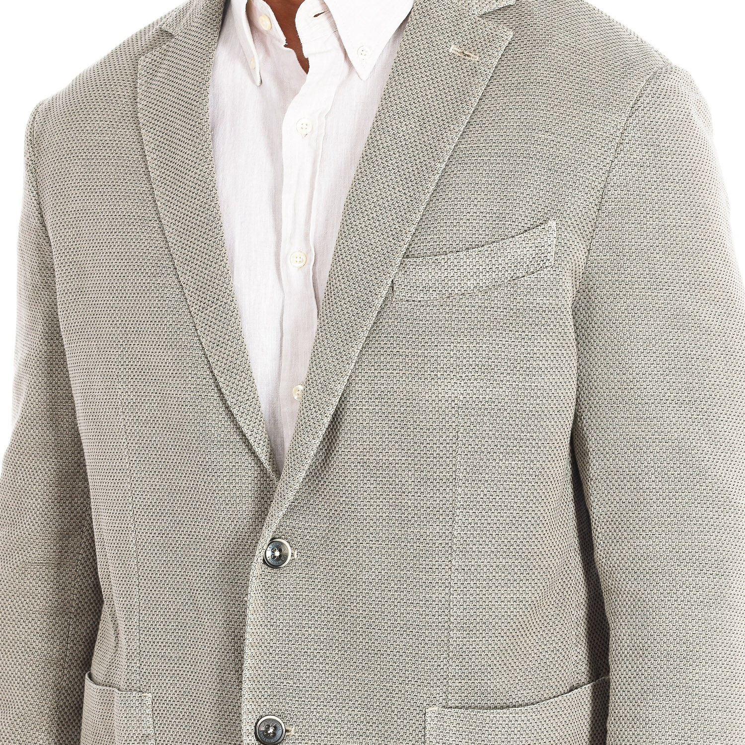 LA MARTINA Long sleeve blazer with regular fit JMJA08-TL090 man herr – bild 2