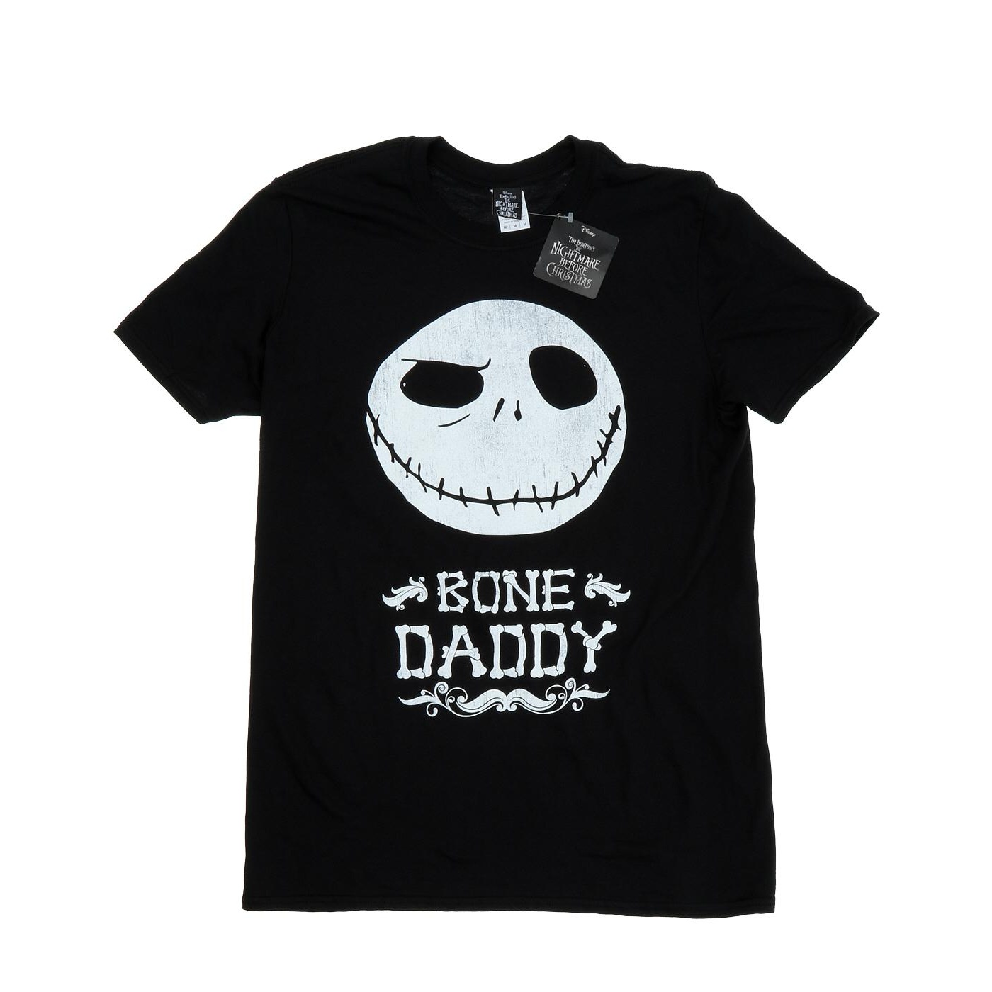 Thumbnail - Disney - "Nightmare Before Christmas" T-Shirt für Herren (Schwarz)
