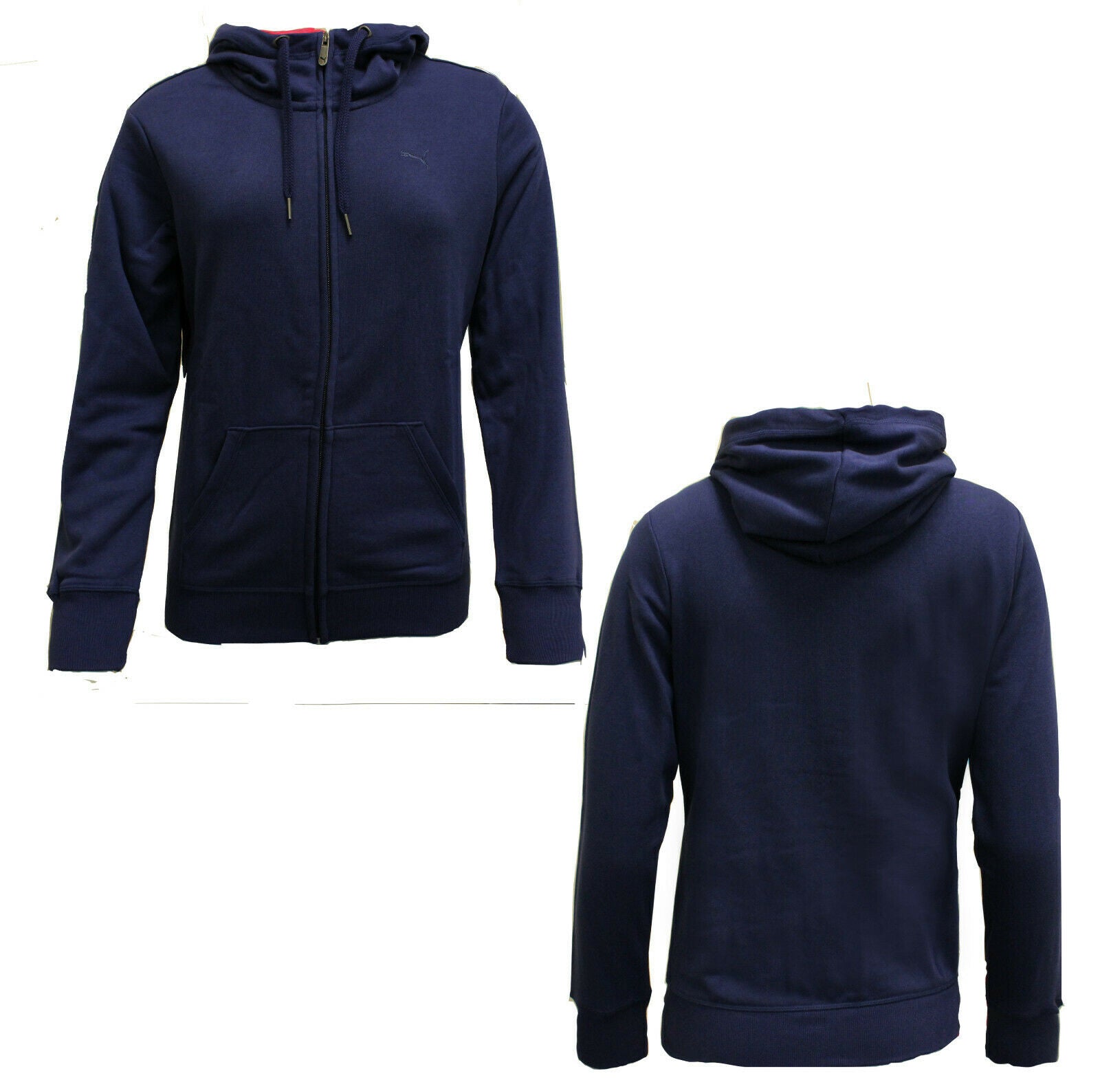 Puma Fun Marineblaue Trainingsjacke für Damen, Ansicht 1