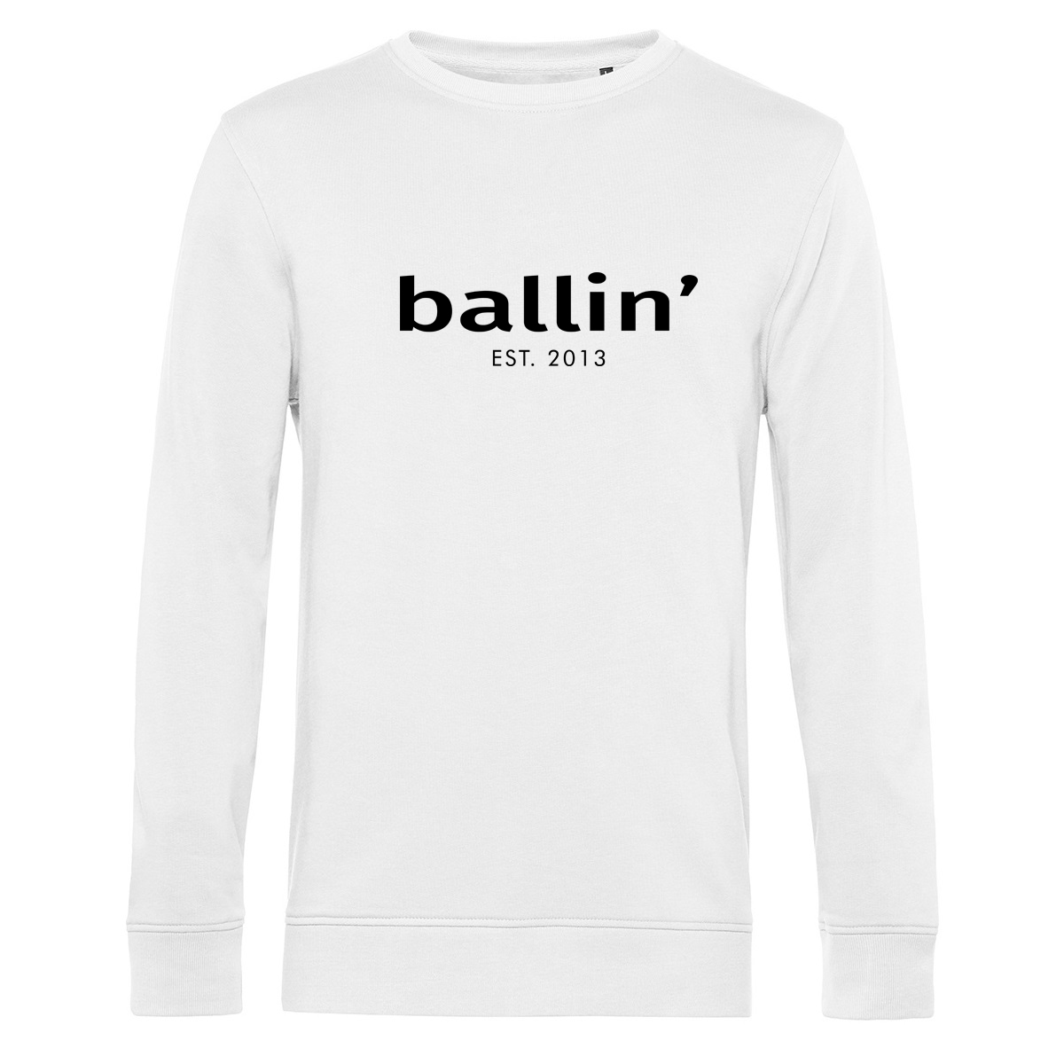 Thumbnail - Basic Sweater von Ballin Est. 2013 in der farbe Weiss und in größe L.