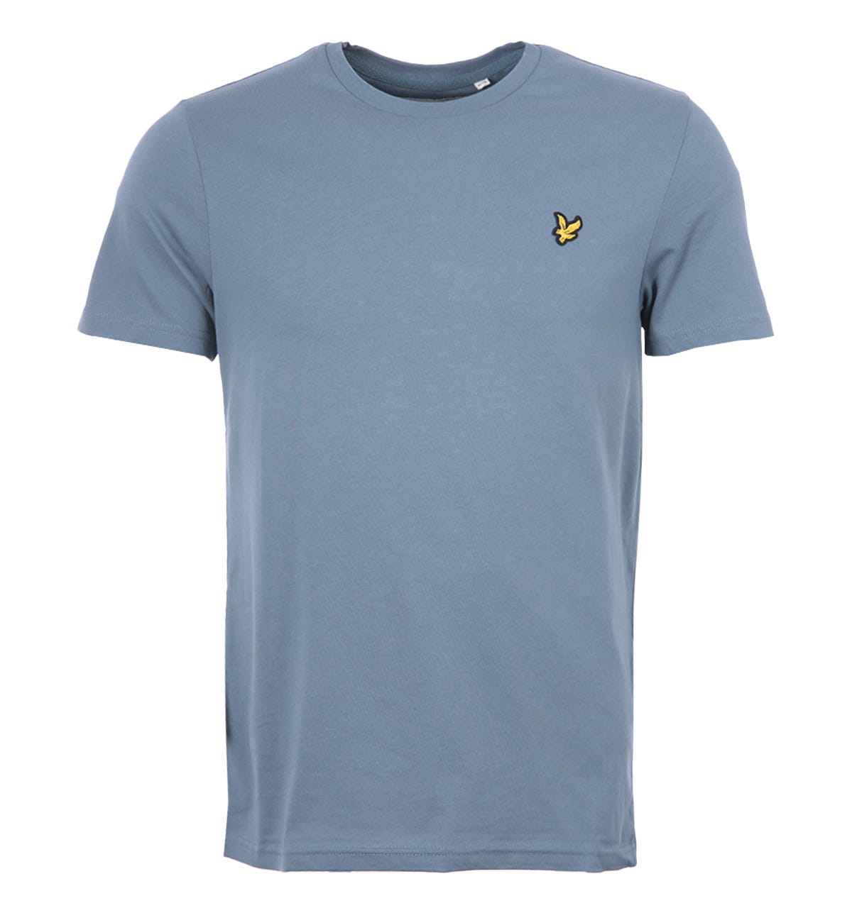 Thumbnail - T-Shirt Lyle & Scott Uni Coton Bio - Bleu Ardoise