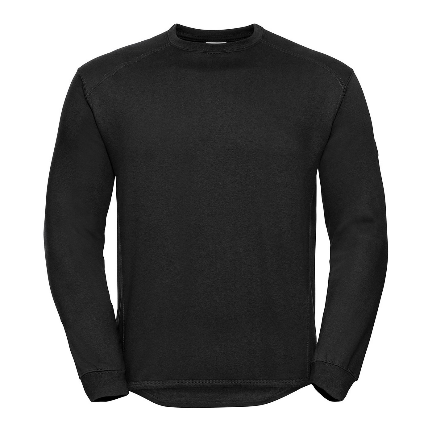 Russell Athletic Mens Spotshield Heavy Duty Crew Neck Sweatshirt (Black) - Size X-Small