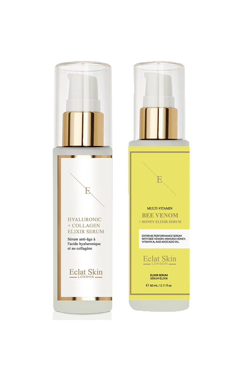 Eclat Skin London Unisex Bee Venom + Manuka Honey Elixir Serum 60ml + Hyaluronic acid & Collagen - NA - One Size