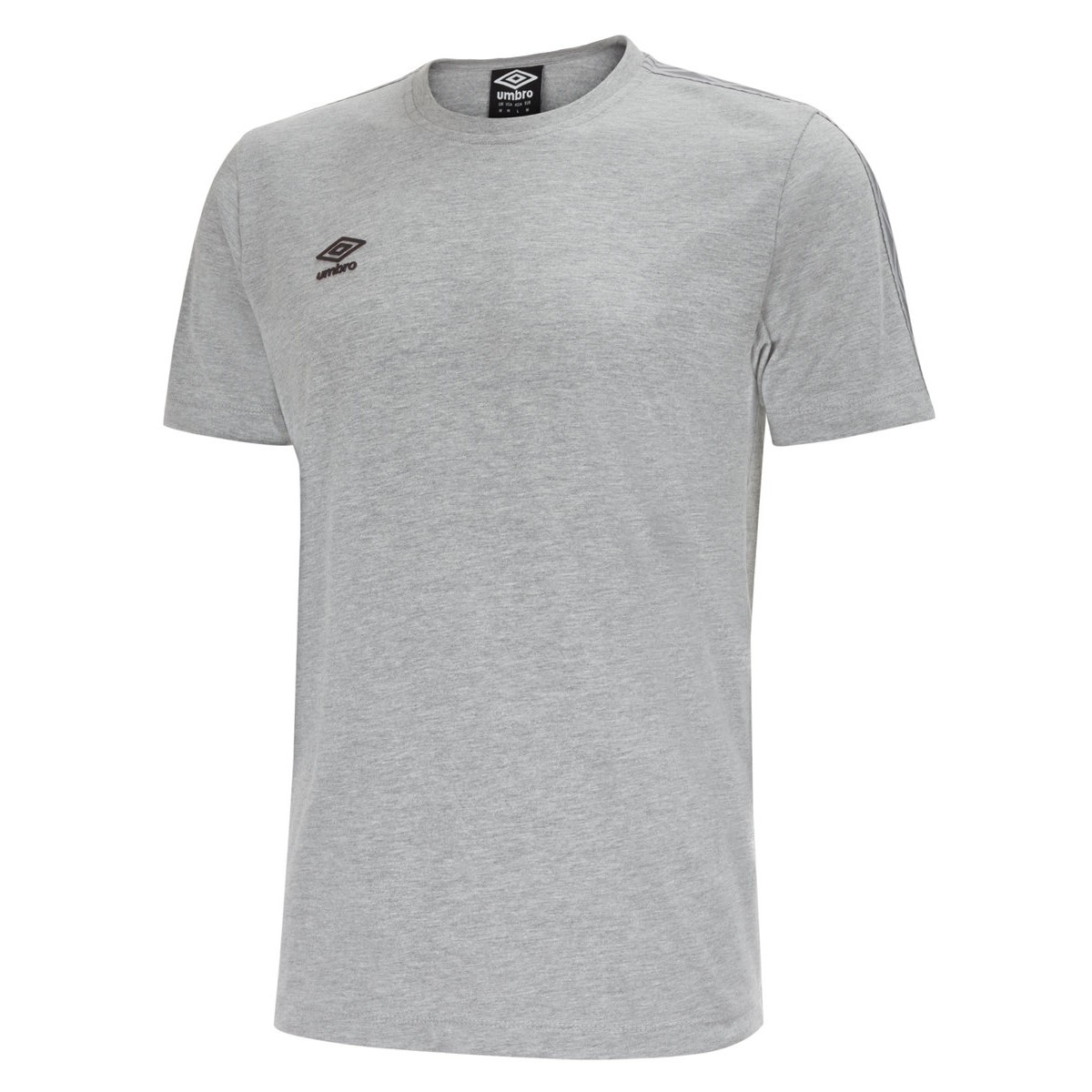 Thumbnail - Umbro Herren Pro Taped T-Shirt (Grau meliert)