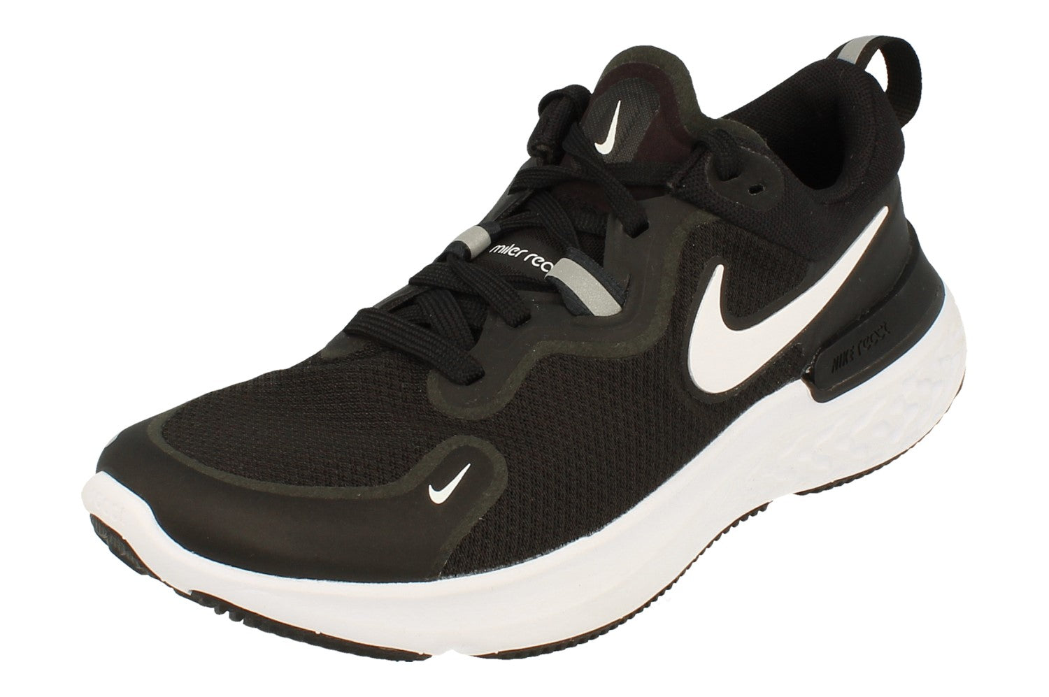 Thumbnail - Nike React Miler Damen Schwarz Trainer