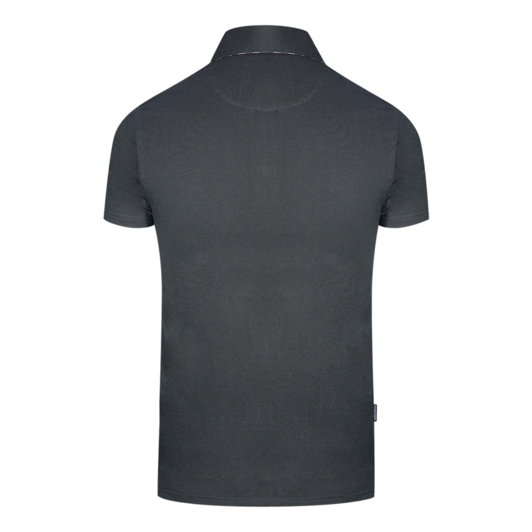 Aquascutum Aldis Crest Block Logo Pikétröja herr – bild 2
