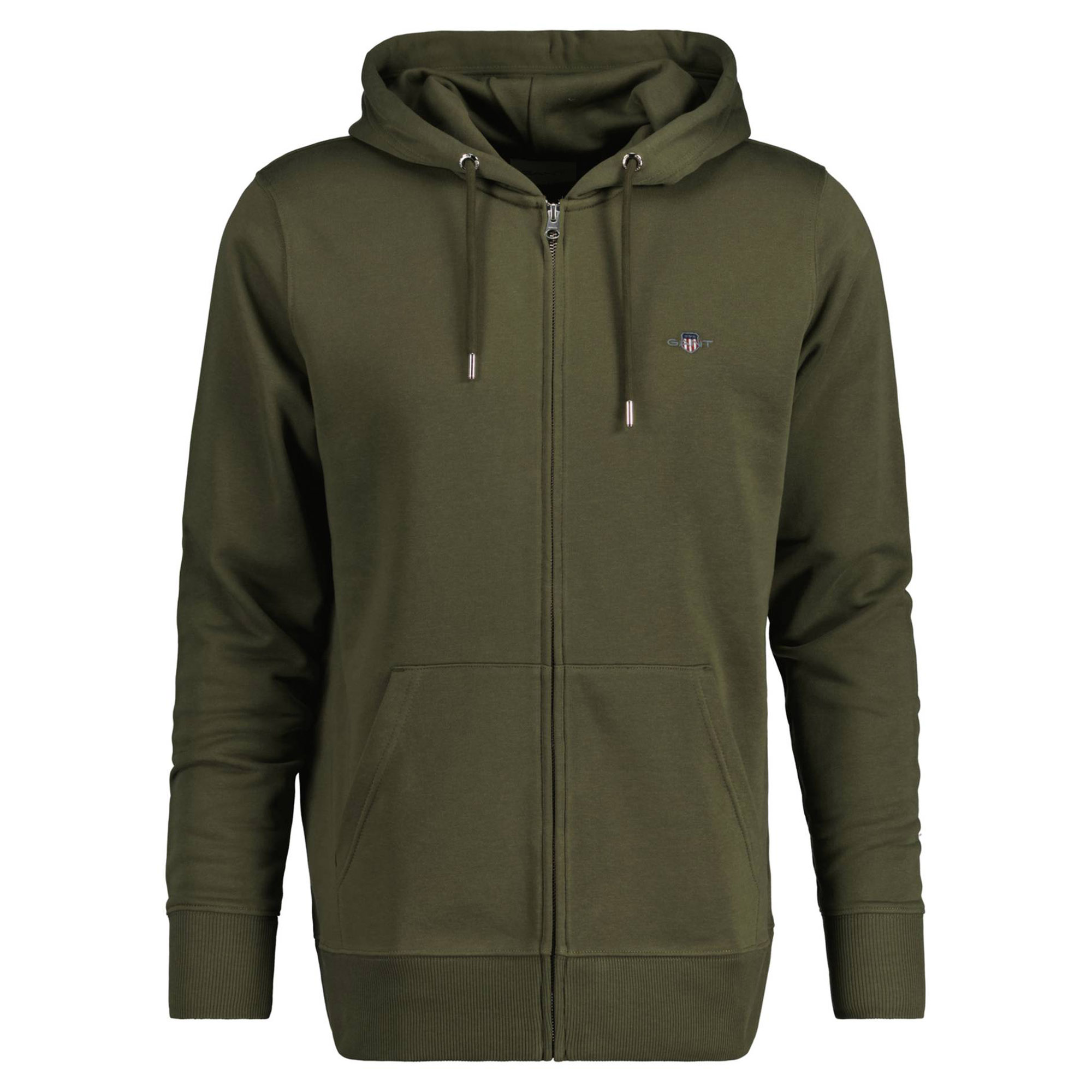 Thumbnail - Gant Regular Shield Full Zip Hoodie Sweatjacke