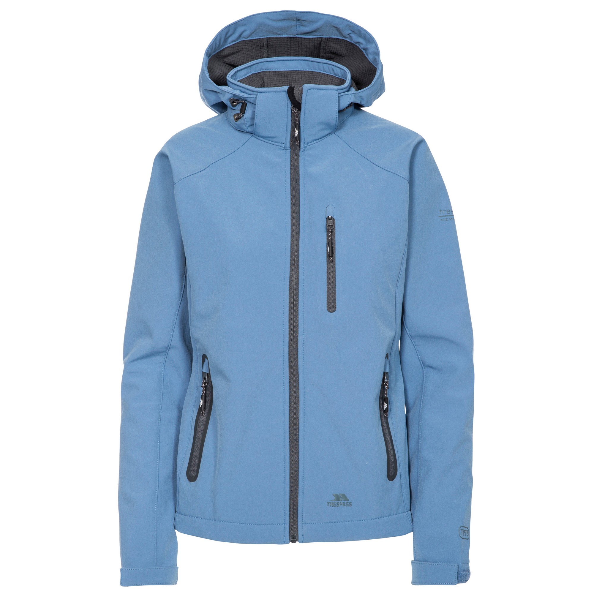 Trespass Womens/Ladies Bela II Waterproof Softshell Jacket - Blue - Size Large