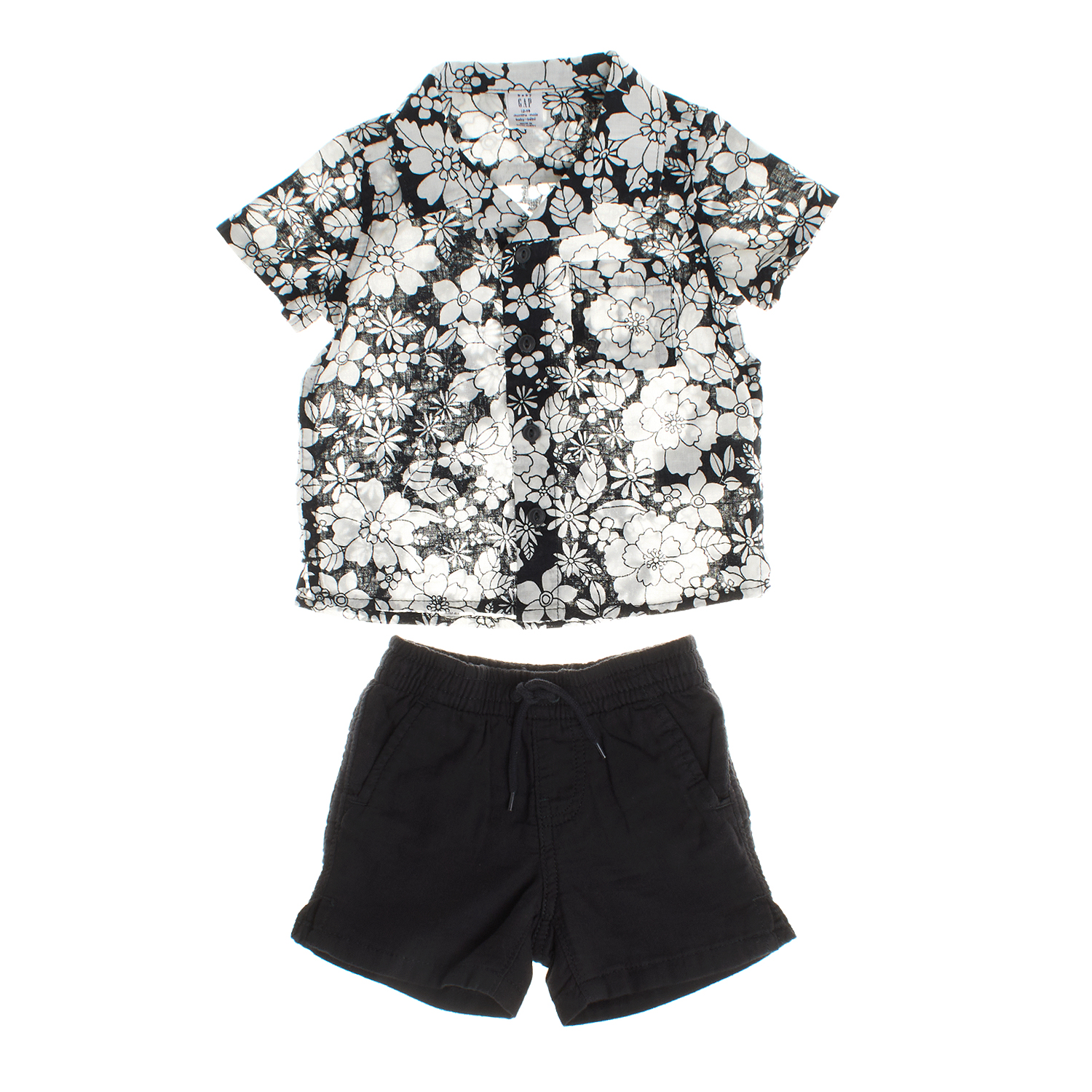 Gap Overhemd met korte mouwen 599614 baby jongens