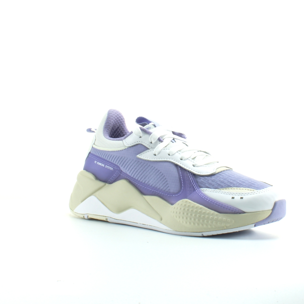 Puma RS-X Tech Purple White Textile Mens Lace Up Trainers 369329 05 låga sneakers herr – bild 2