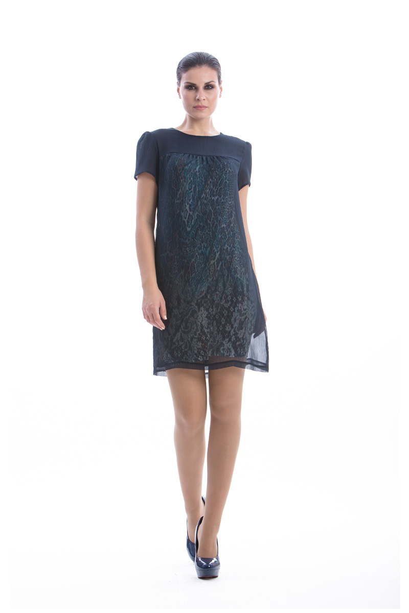 Thumbnail - Doppellagiges Kleid