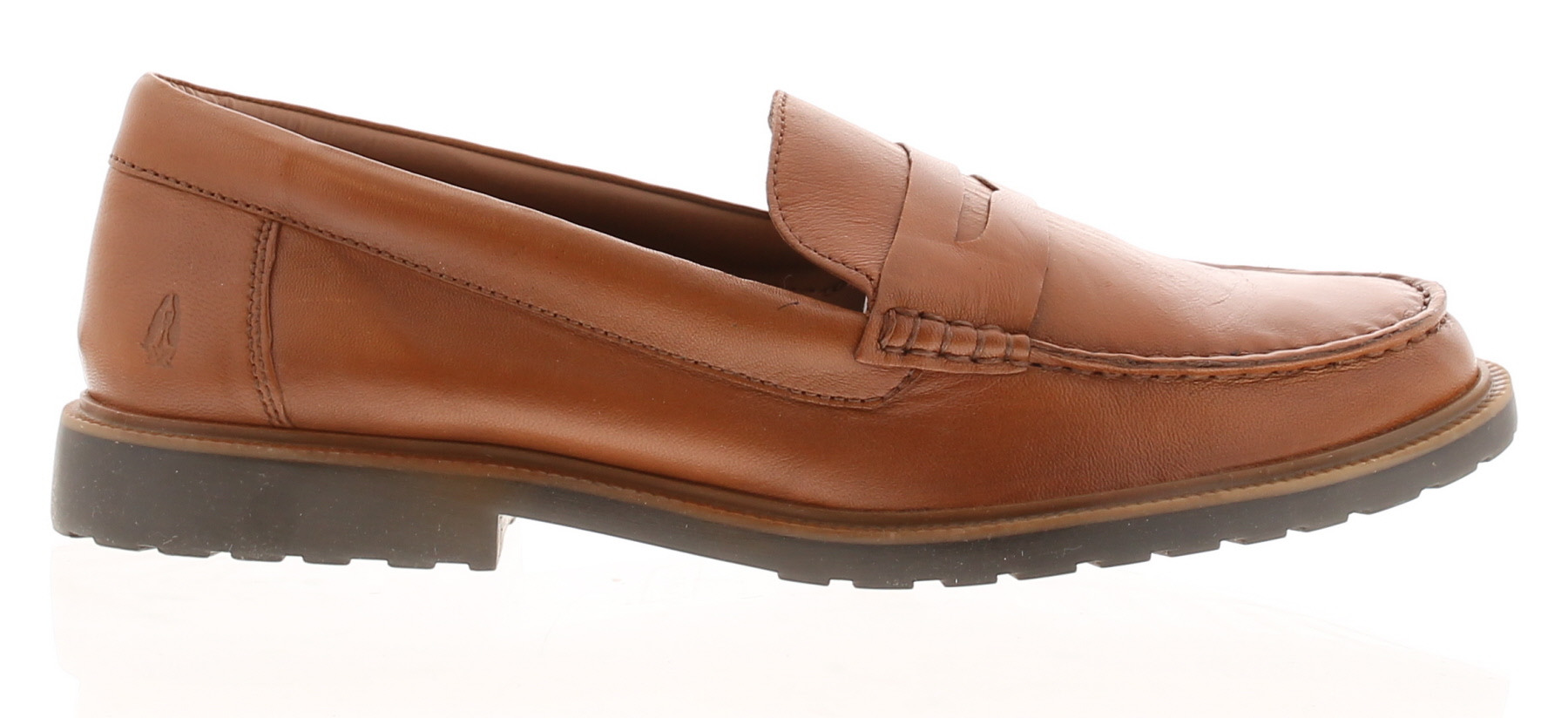 Hush Puppies Verity Slip On Läderskor I Brunt För Kvinnor dam – bild 2