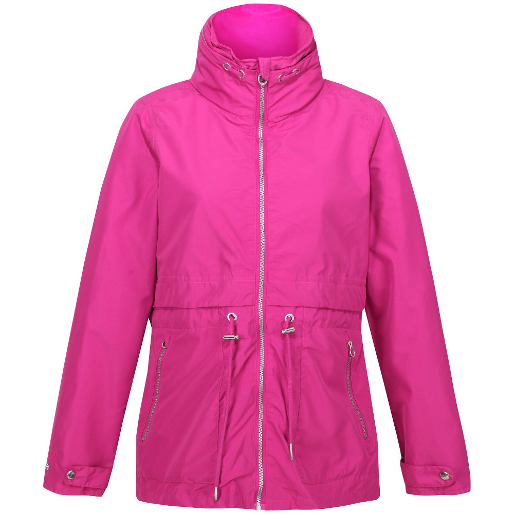 Regatta Womens Nadira Waterproof Durable Breathable Coat - Purple - Size 12 UK