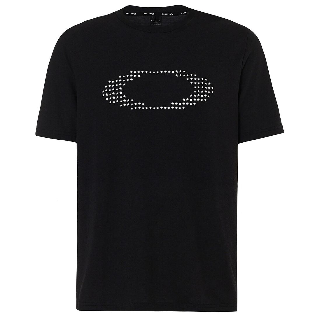 Thumbnail - Oakley Kurzarm Crew Hals schwarze Männer Ellipse T-Shirt 457356 02e