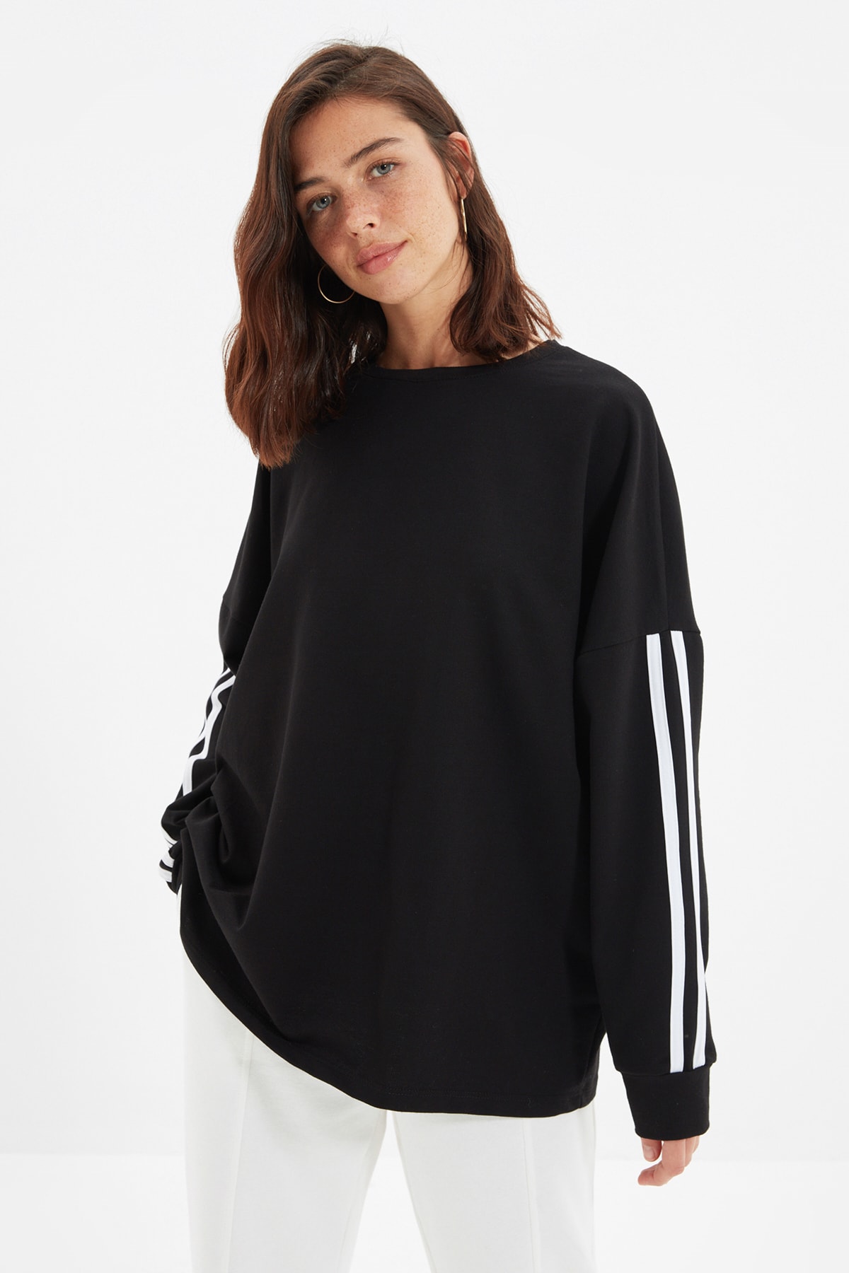 Dam Färgglad Sweatshirt