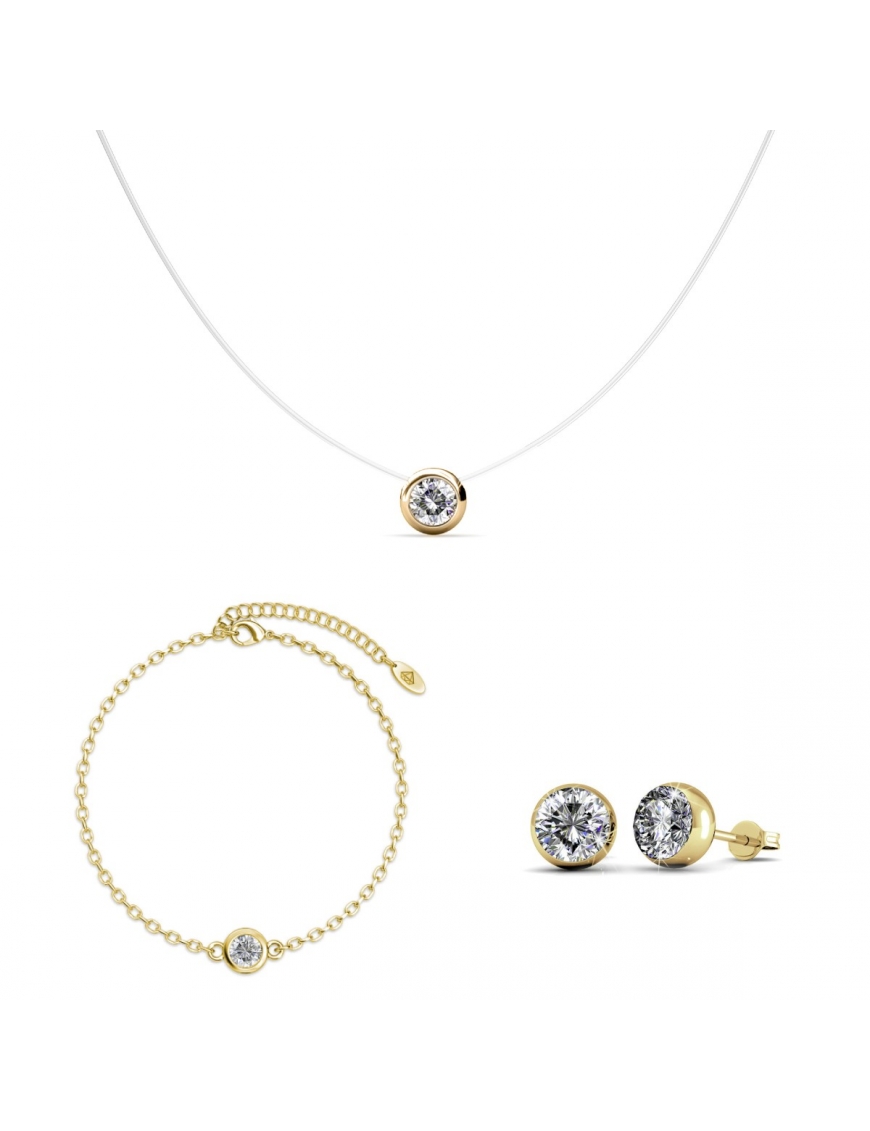 Thumbnail - Mond-Set - Gold und Kristall