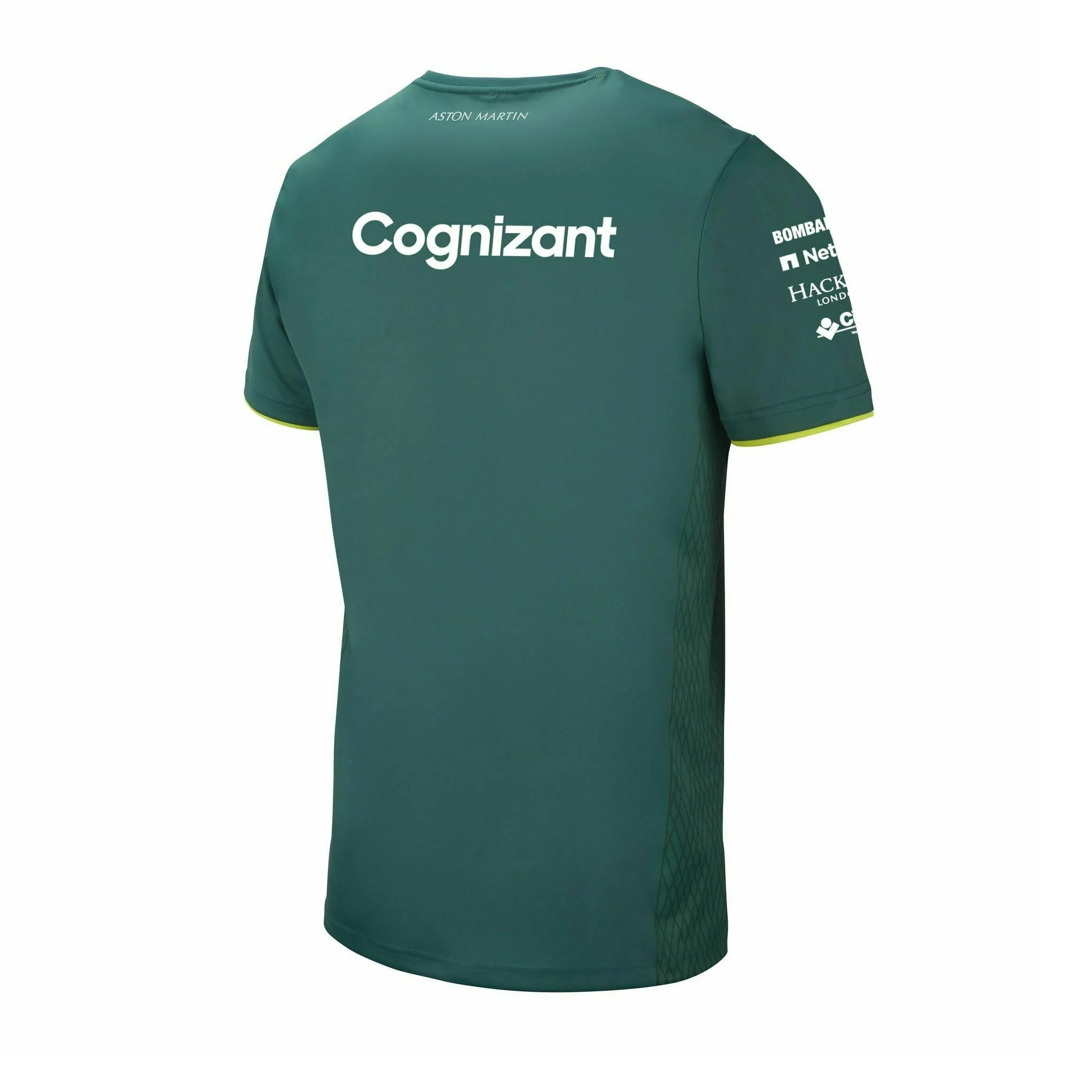 Aston Martin Cognizant F1 Official Mens Grön T-Shirt herr – bild 2
