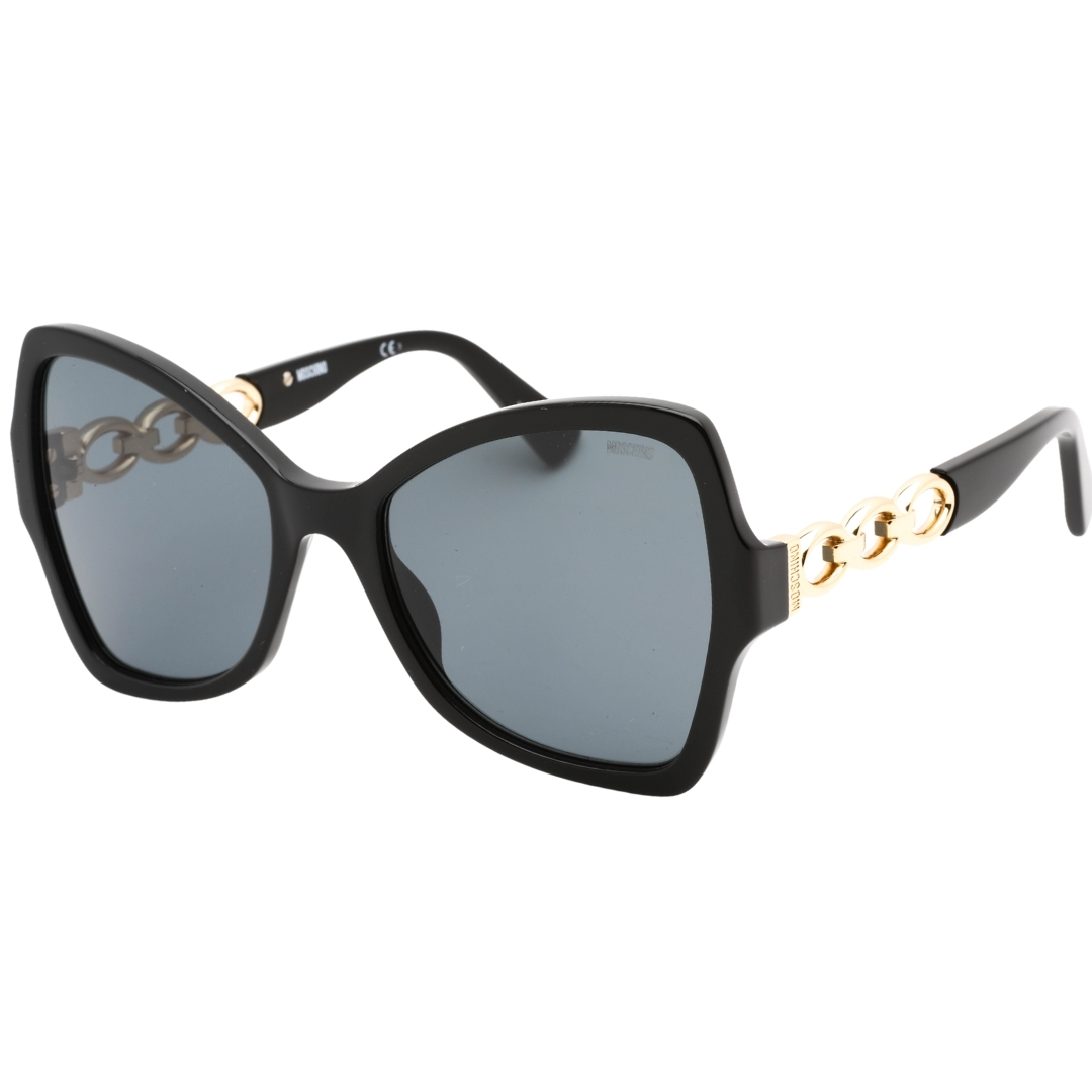MOSCHINO MOS099 807 IR Svarta solglasögon dam – bild 2