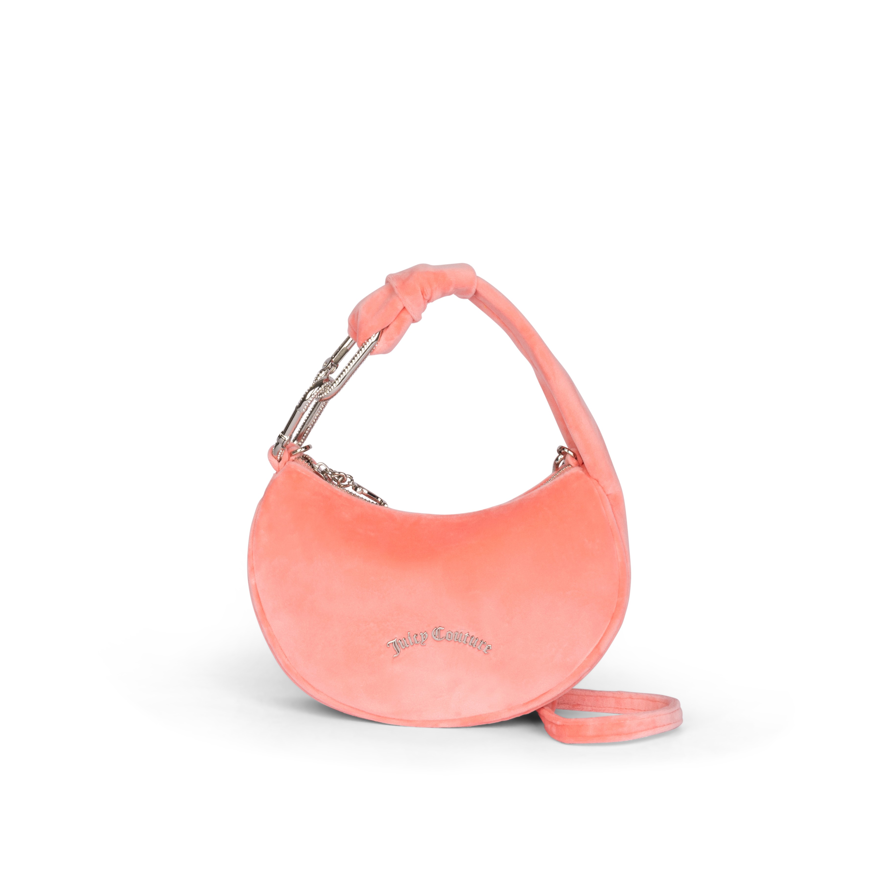 Juicy Couture Blossom Kleine Hobo Tas Roze Limonade