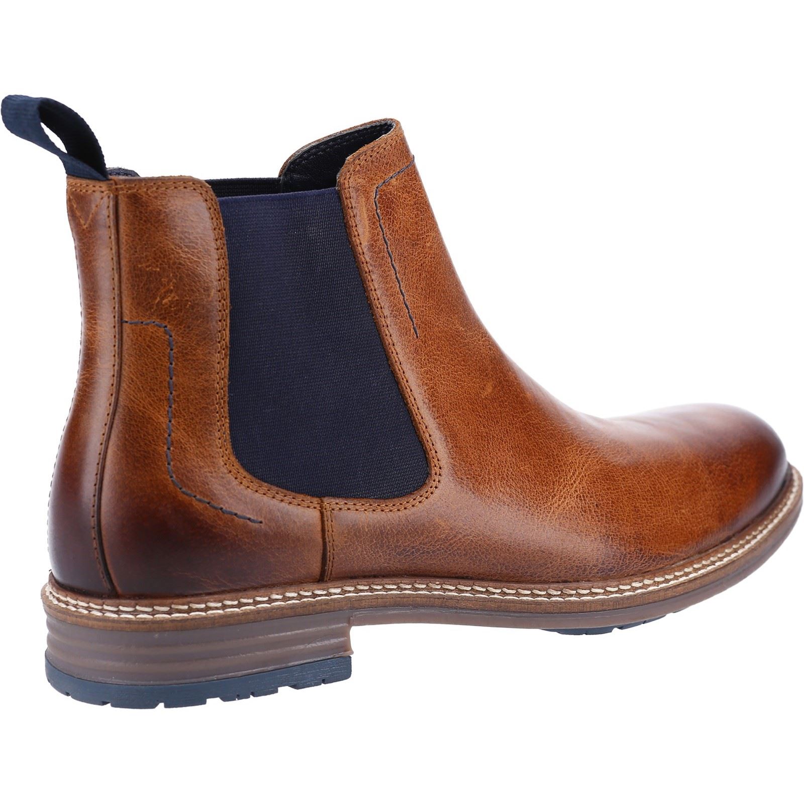 Hush Puppies Justin Chelsea läder herrkängor – bild 2