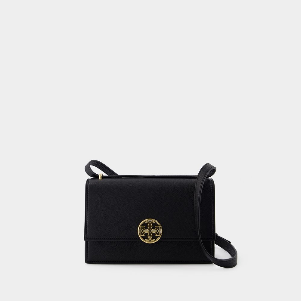 TORY BURCH Miller Schoudertas -  - Leer - Zwart