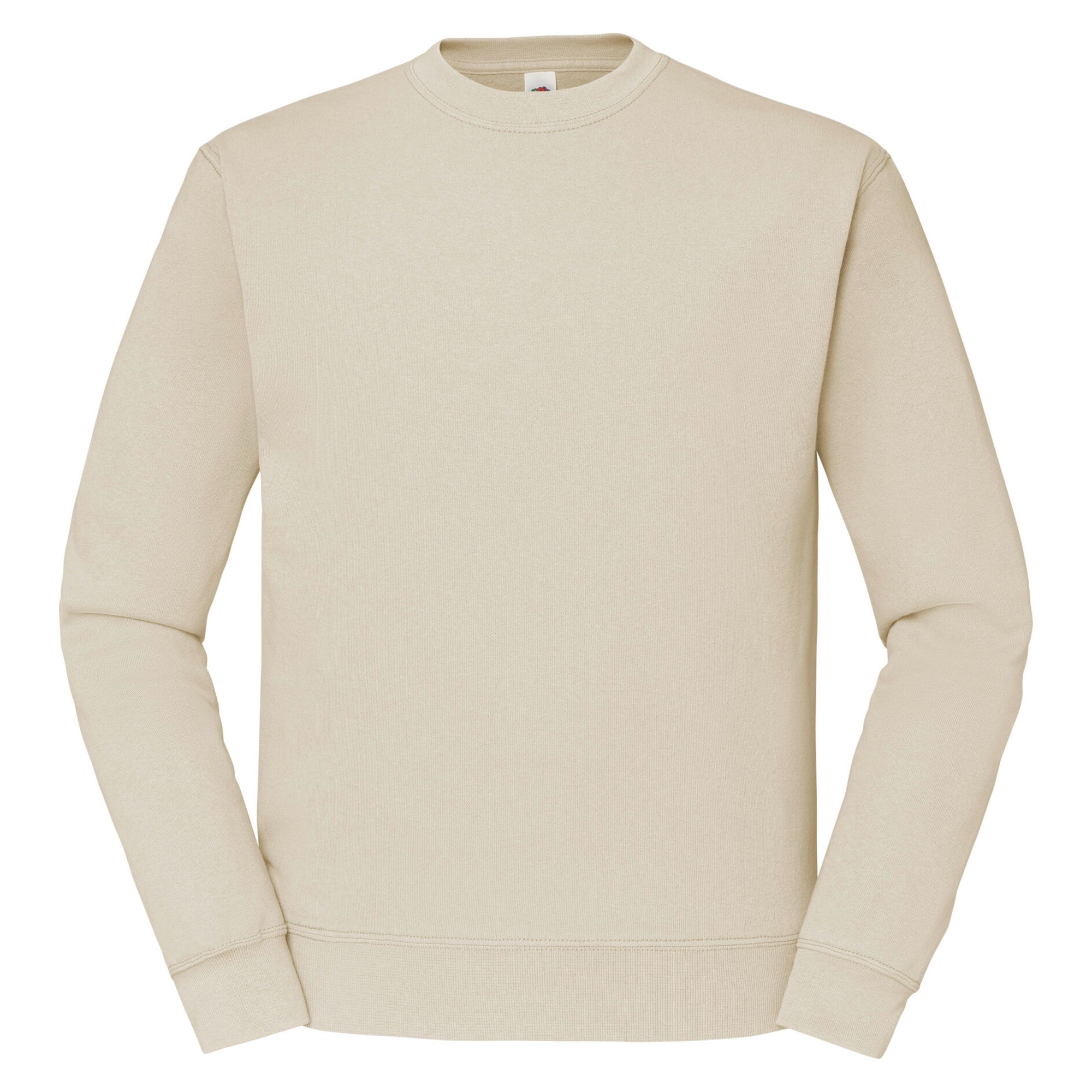 Fruit of the Loom - "Classic" Sweatshirt für Herren/Damen Unisex angesetzte Ärmel (Natürlich)