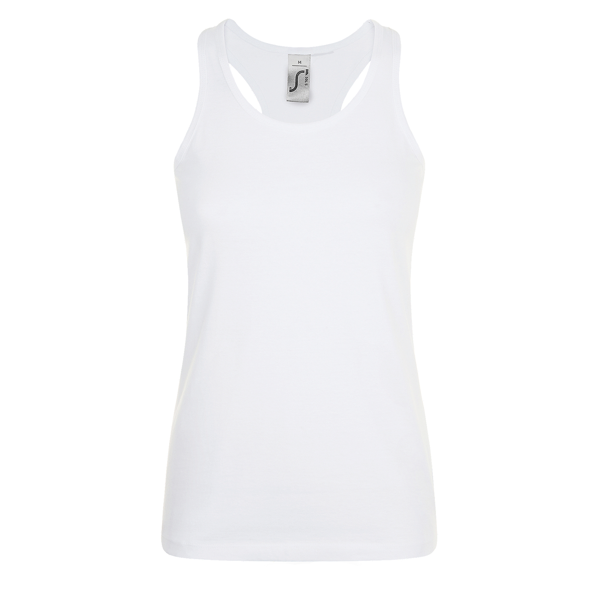 Thumbnail - SOLS Damen Tanktop Justin, ärmellos (Weiß)