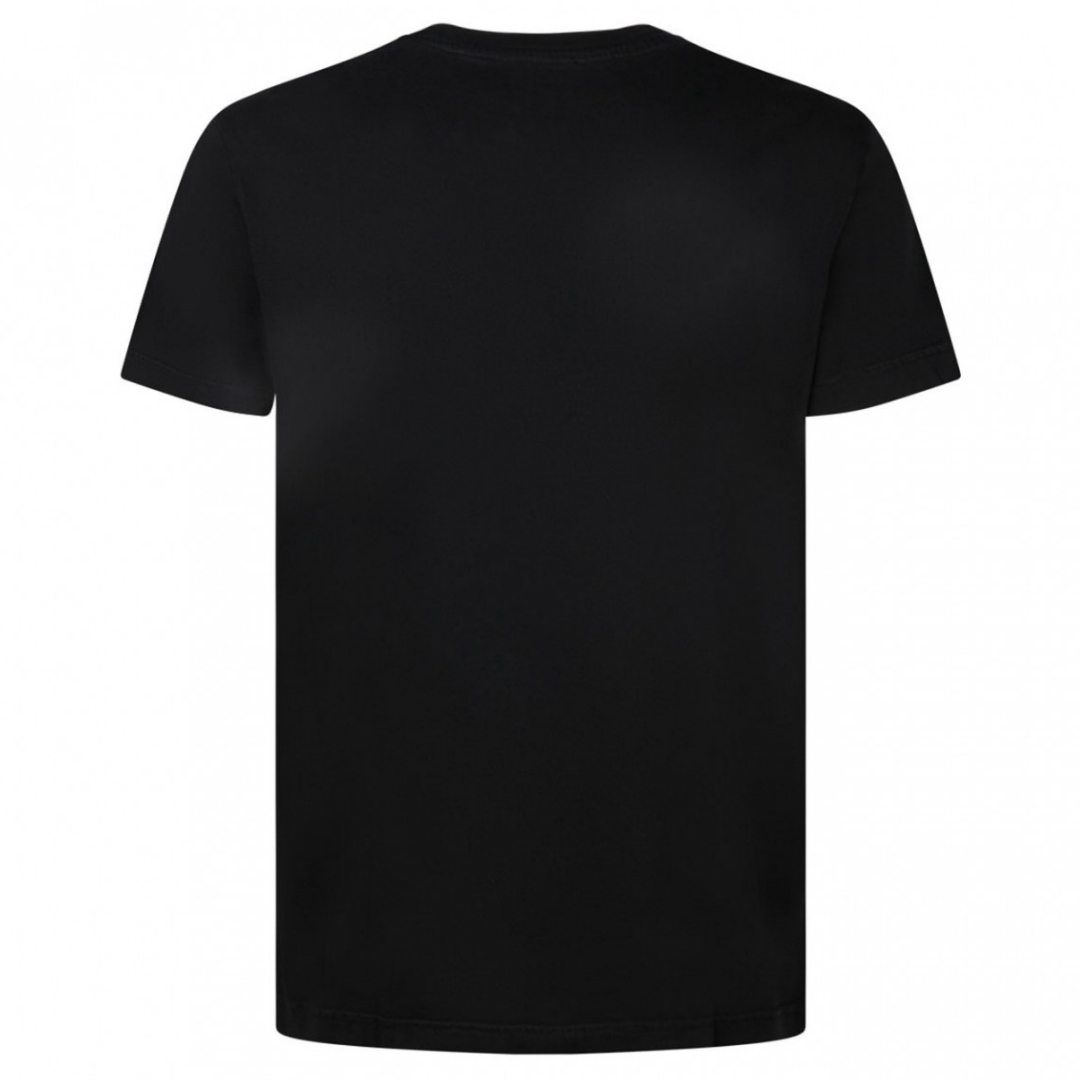 Diesel Industry Denim Logo Svart T-shirt herr – bild 2
