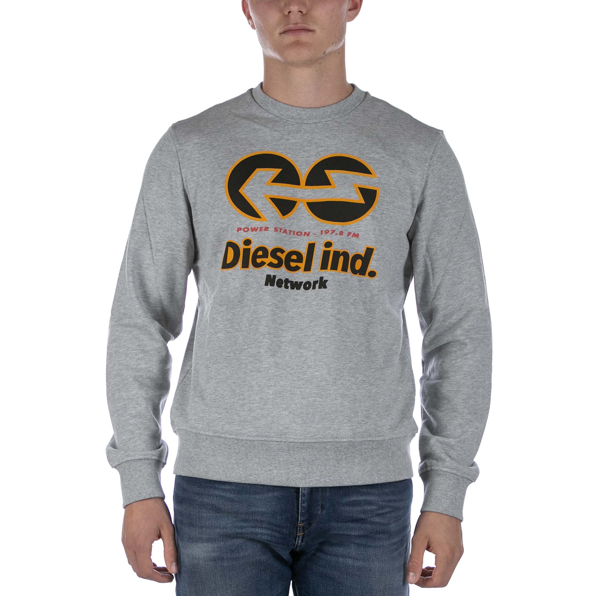 Thumbnail - Diesel Sweatshirt Sginn E1 Gris