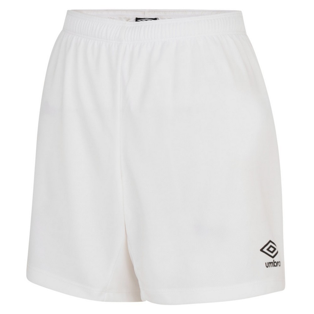 Thumbnail - Umbro Damen/Damen Club Logo Shorts (Weiß)