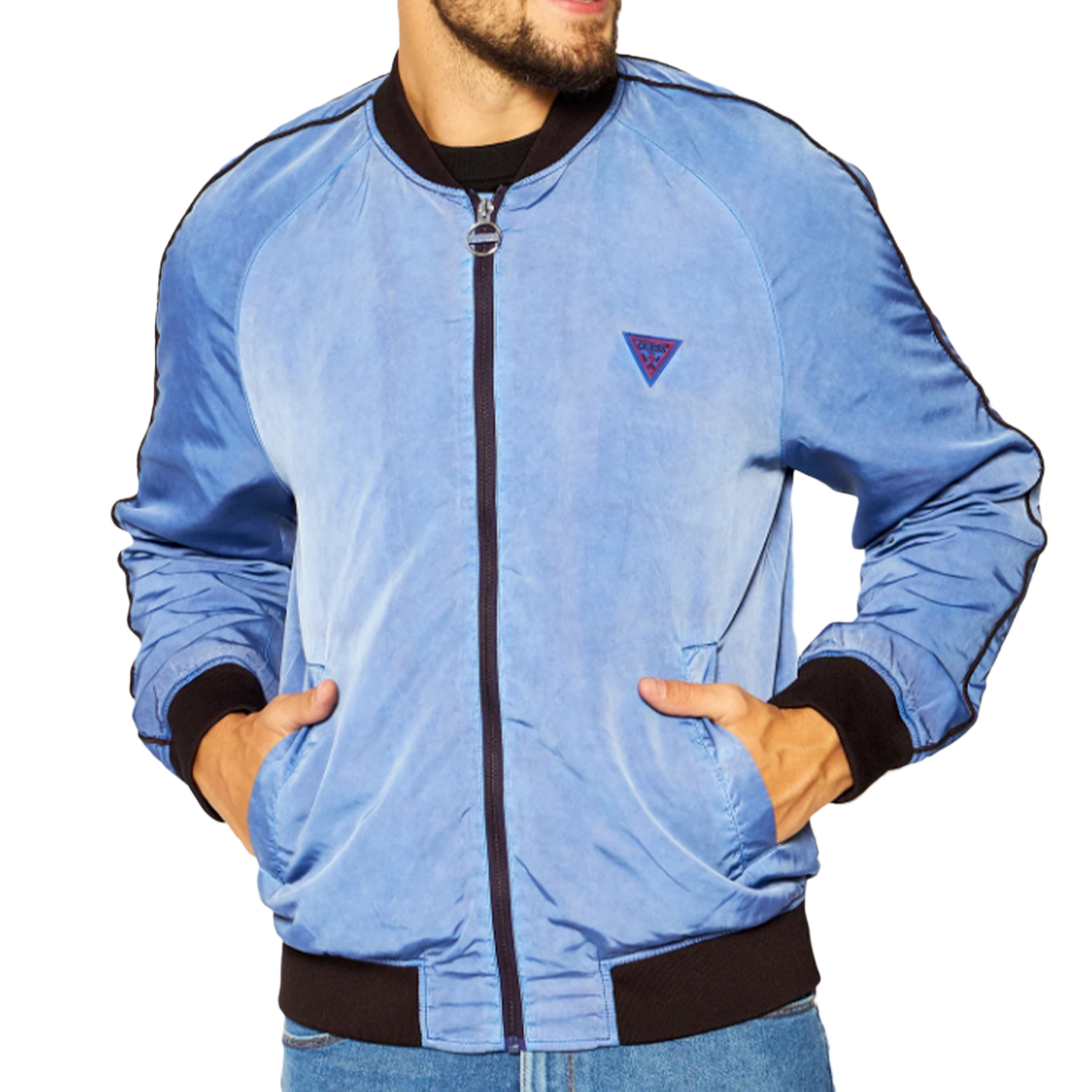 Herrblouson Klassisk Triangel Logotyp
