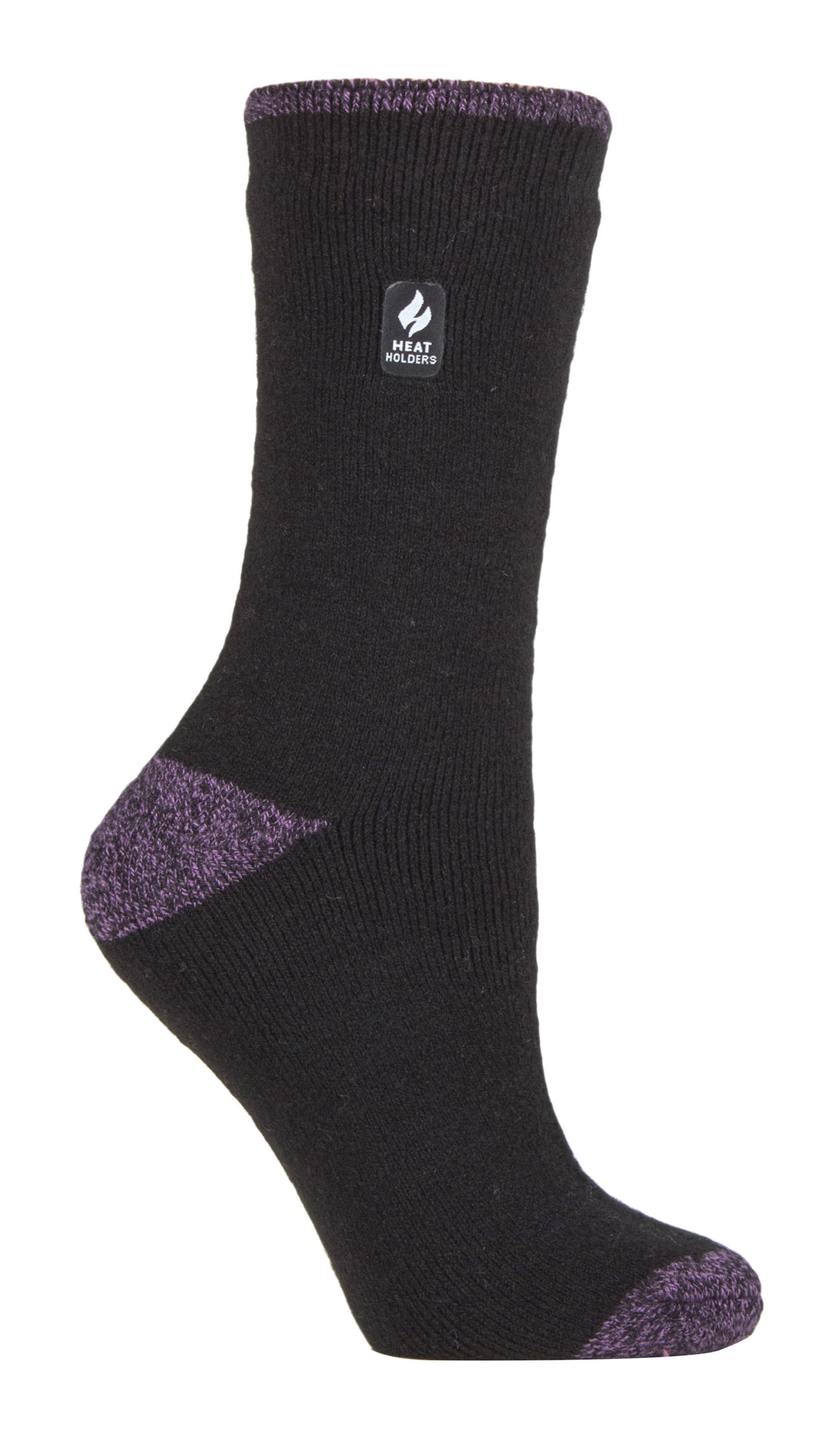 Heat Holders Lite - Isolierte Thermosocken für Damen | Mehrere Designs einschließlich Argyle Streifen Herzen Sterne | Warme Socken für Winter -