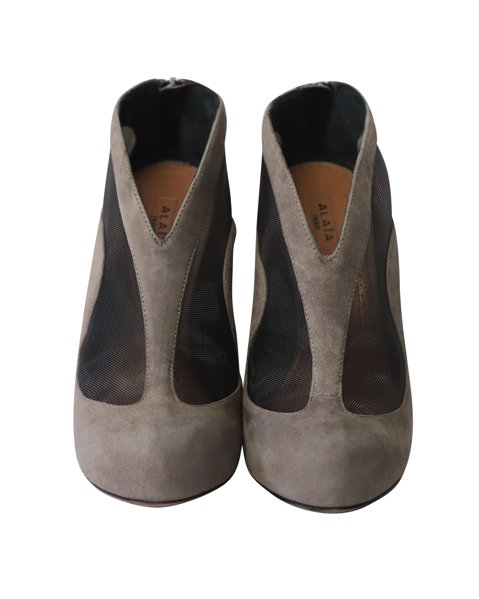Alaia Pre-owned Alaïa Azzedine Ankelstövlar i Grå Suiade dam – bild 2