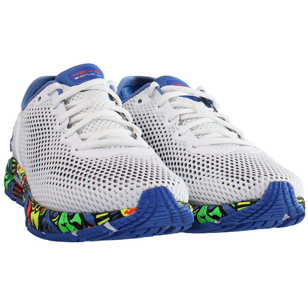 UNDER ARMOUR HOVR Sonic 4 Run Weird Vit Damlöpning Träningsskor – bild 2