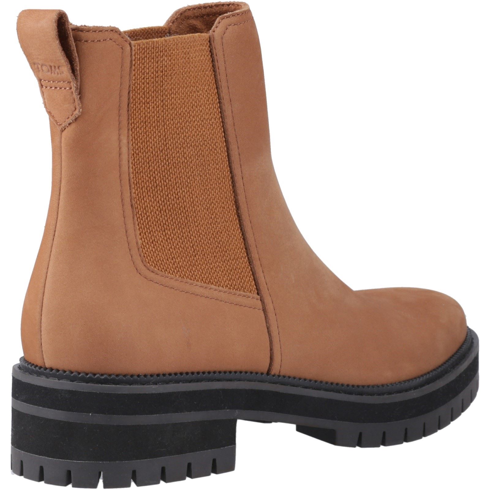 TOMS Bennet Leather Bruna stövlar för kvinnor dam – bild 2