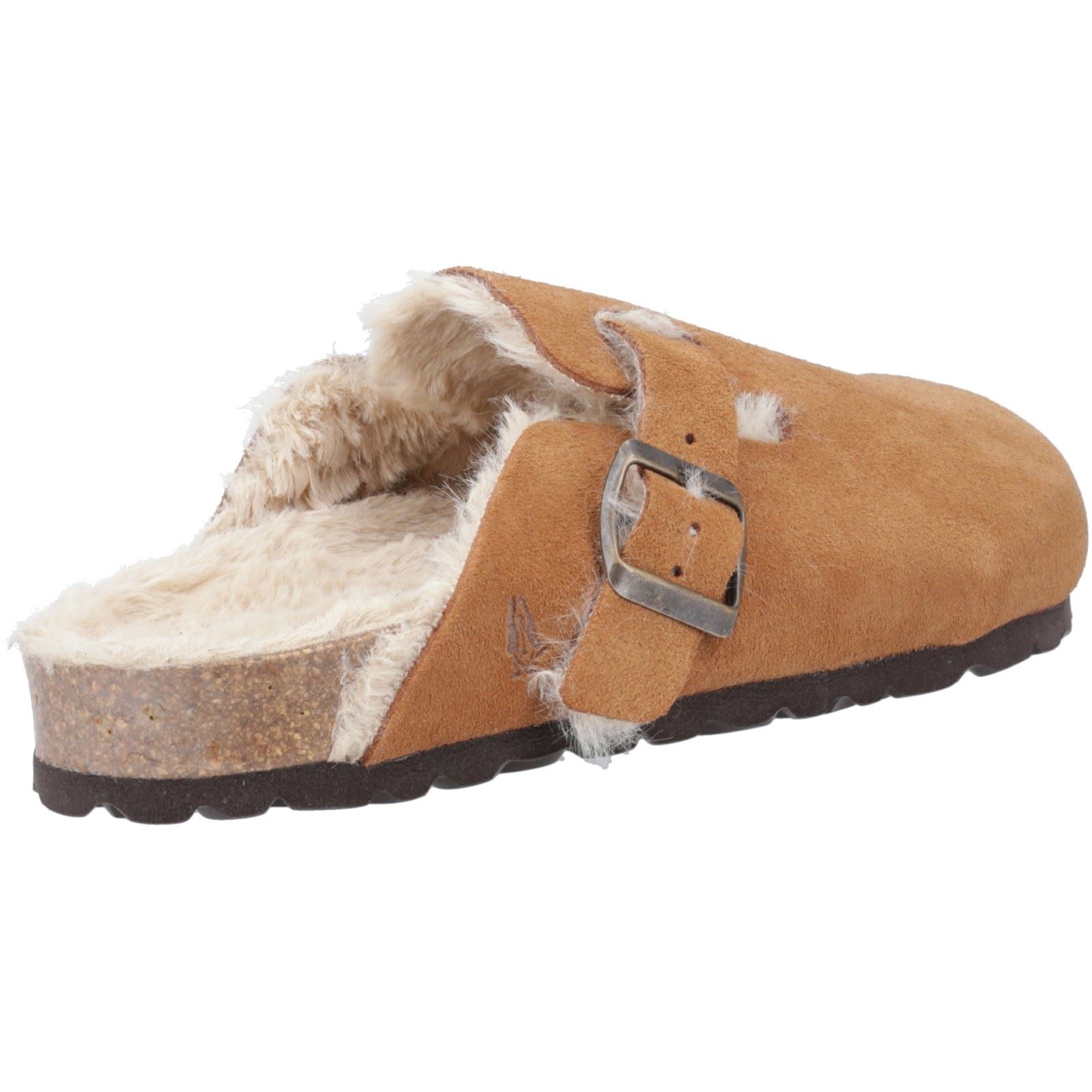 Hush Puppies Jade läder tofflor för kvinnor dam – bild 2