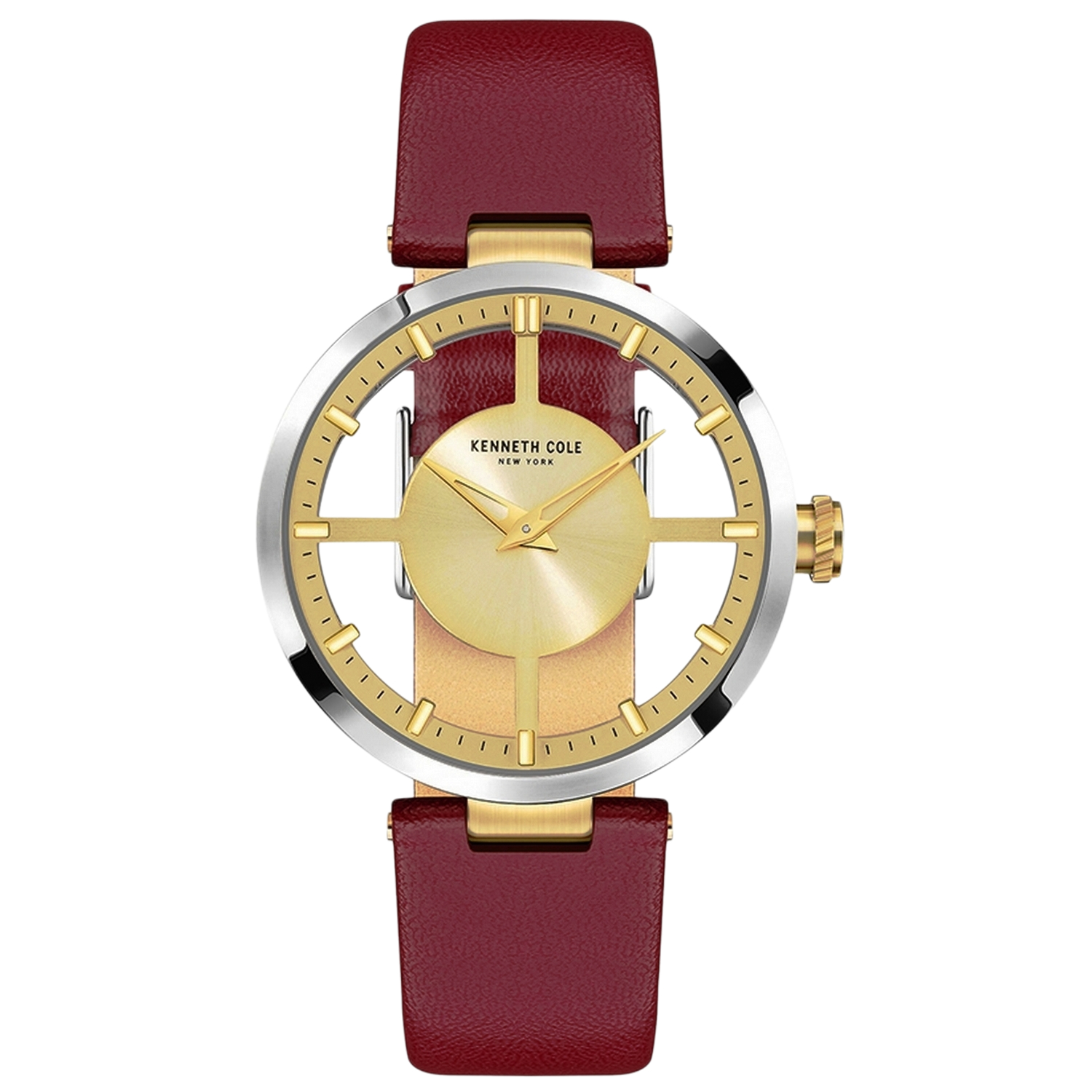Kenneth Cole Damenuhr Quartz Gold - Silber