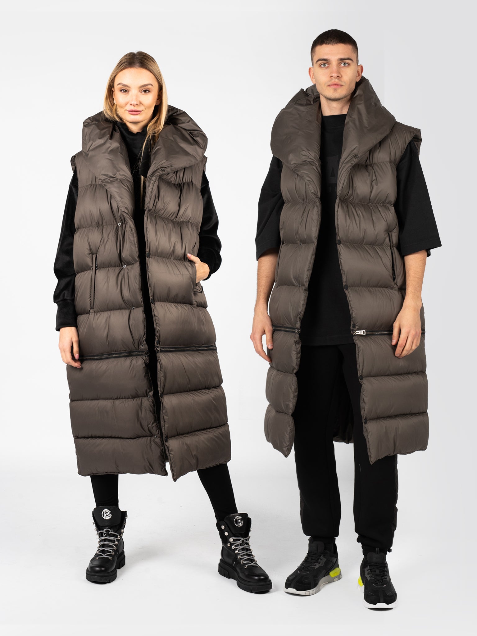 La Haine Inside Us Vest Unisex-LM068 Dam skjortor & blusar – bild 2