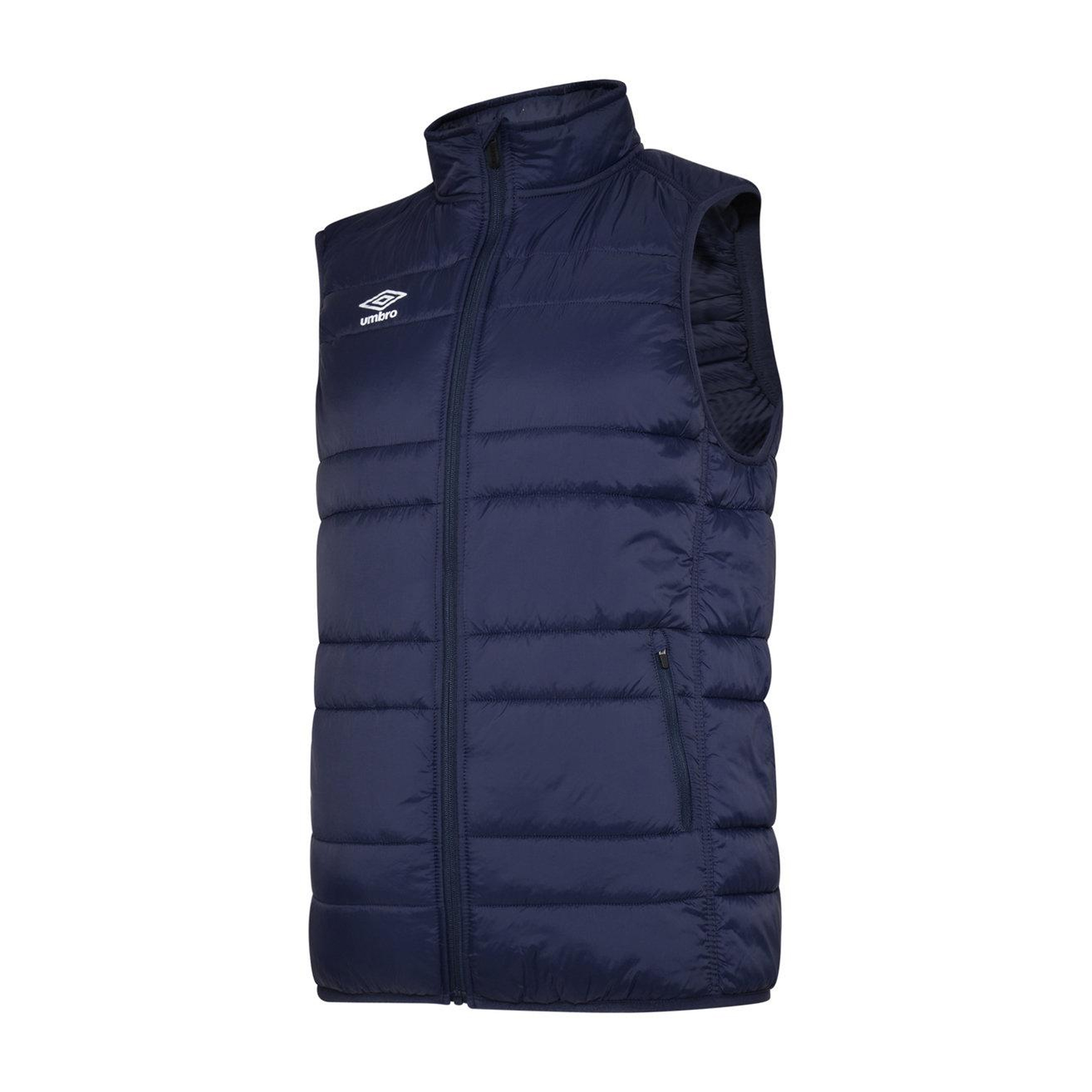 Thumbnail - Umbro - "Club Essential" Weste für Herren (Dunkel-Marineblau/Weiß)