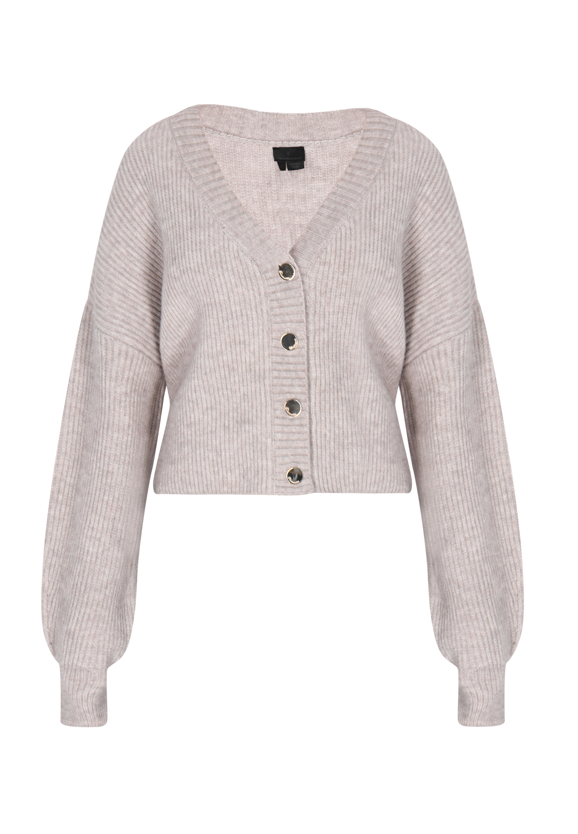 Thumbnail - Dreimaster Cardigan Damen Grau Melange