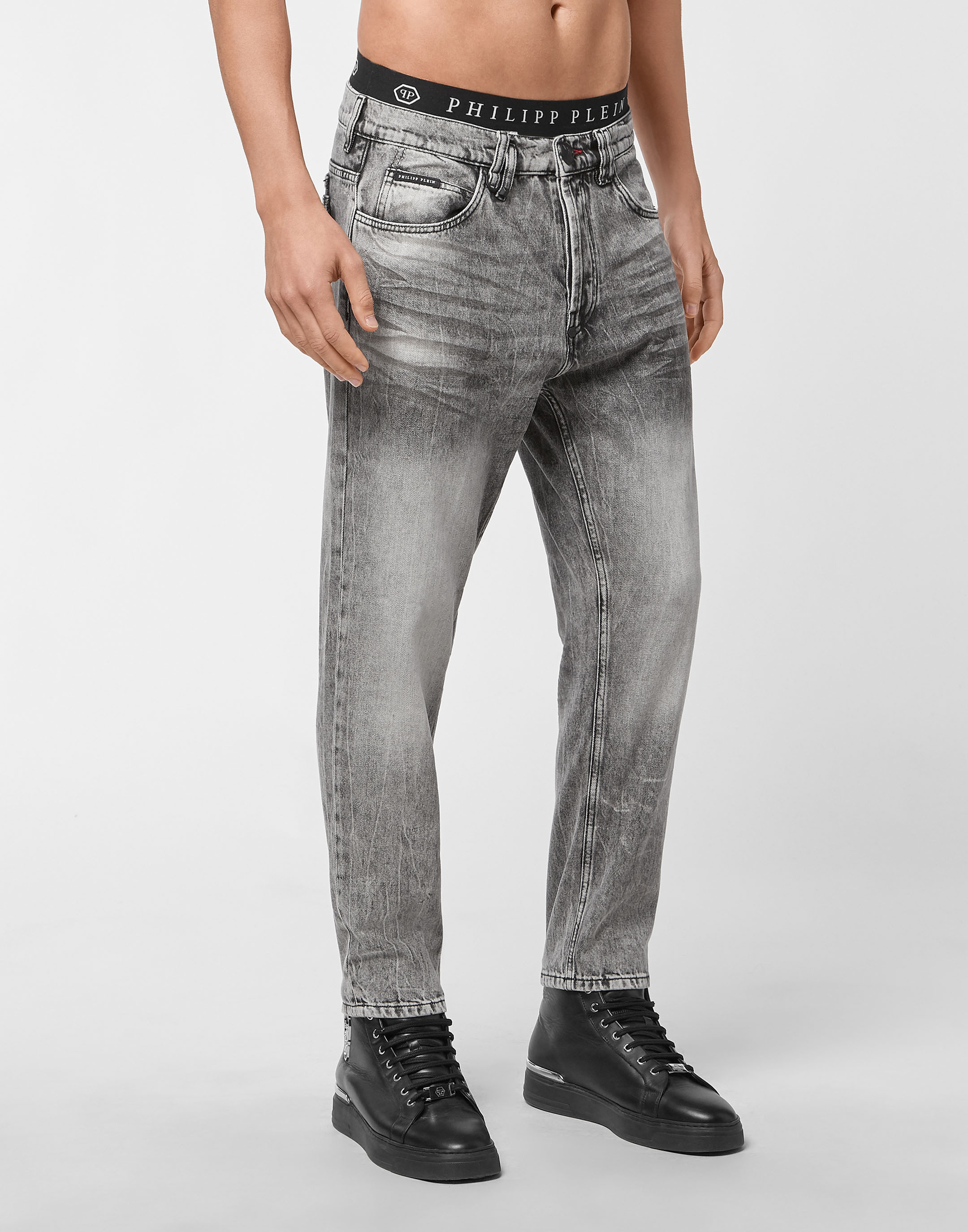 Thumbnail - Jeans Carrot Fit Iconic Plein