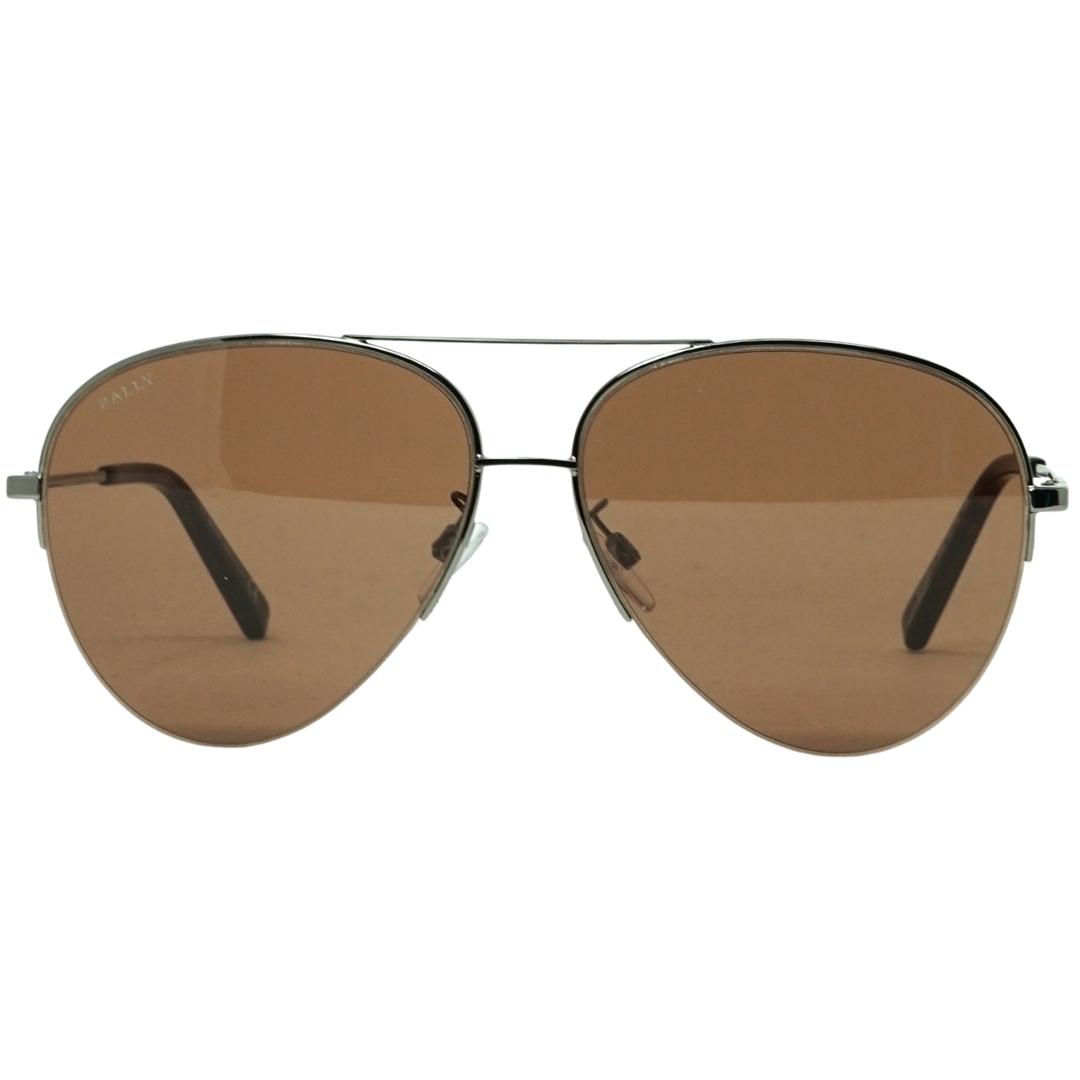 Thumbnail - Bally BY0062-H 08E Silberne Sonnenbrille