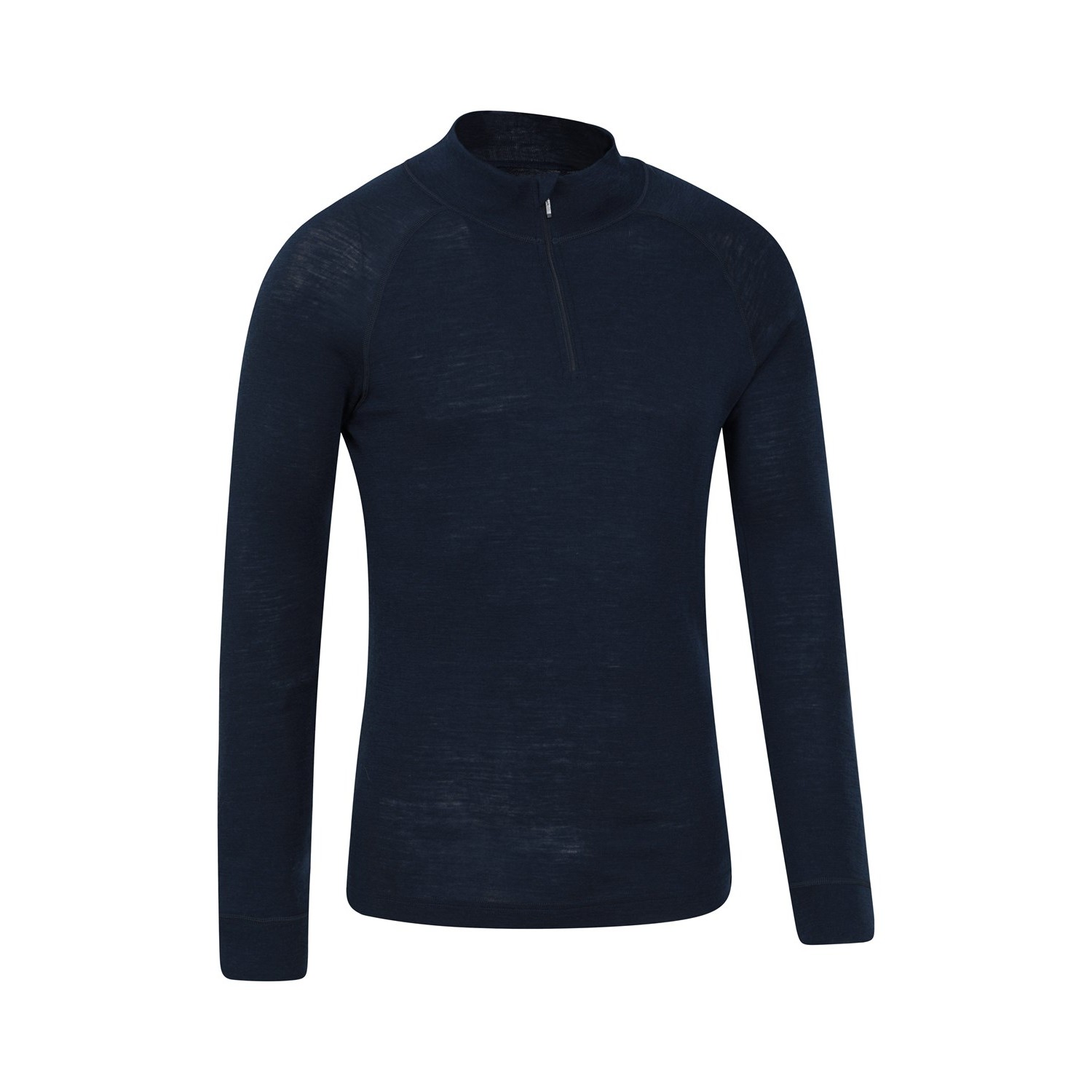 Mountain Warehou Mens Merino Wool Base Layer Top (Förpackning med 2) (Marin) t-shirts herr – bild 4