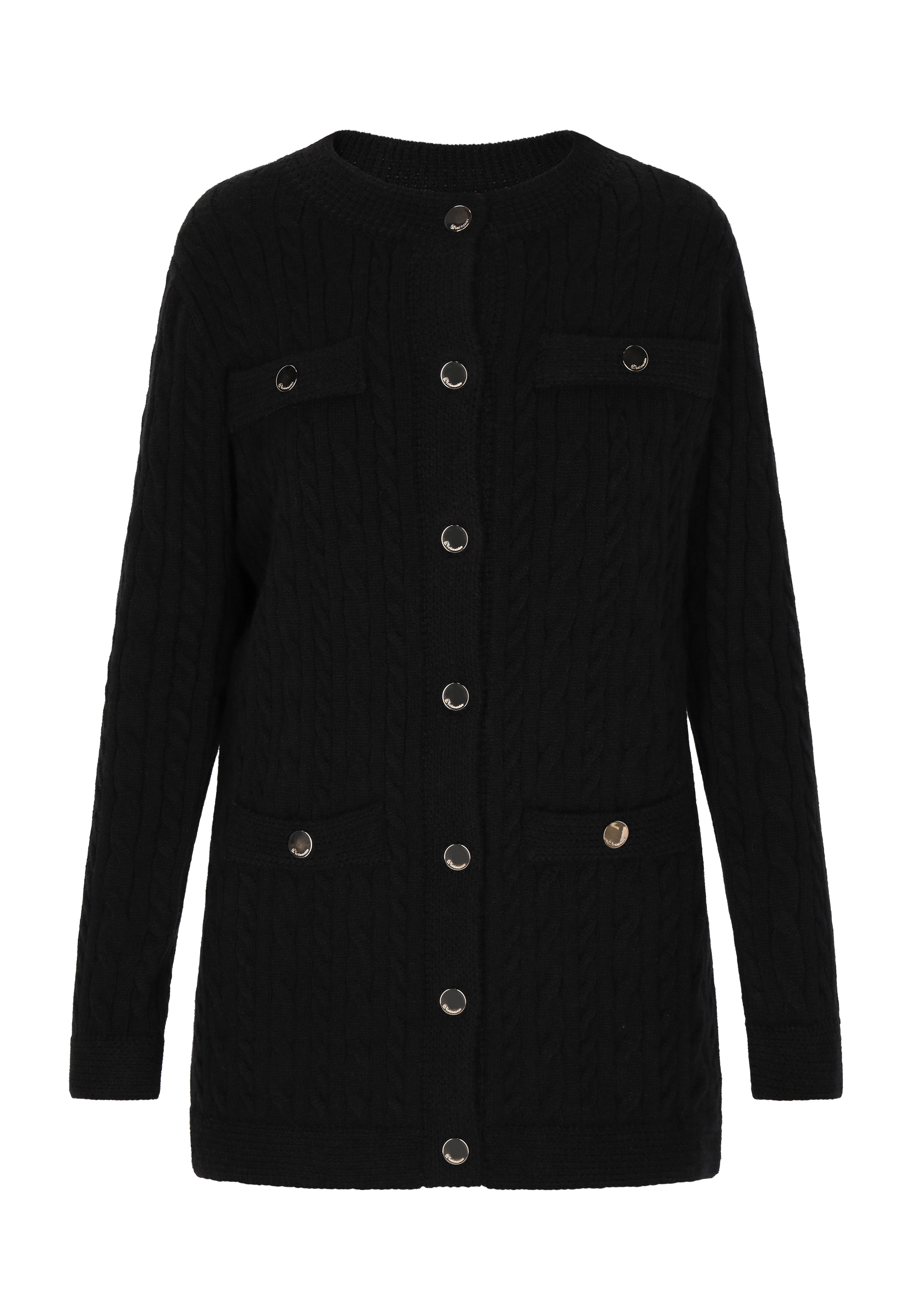 Thumbnail - Dreimaster Cardigan Damen Schwarz