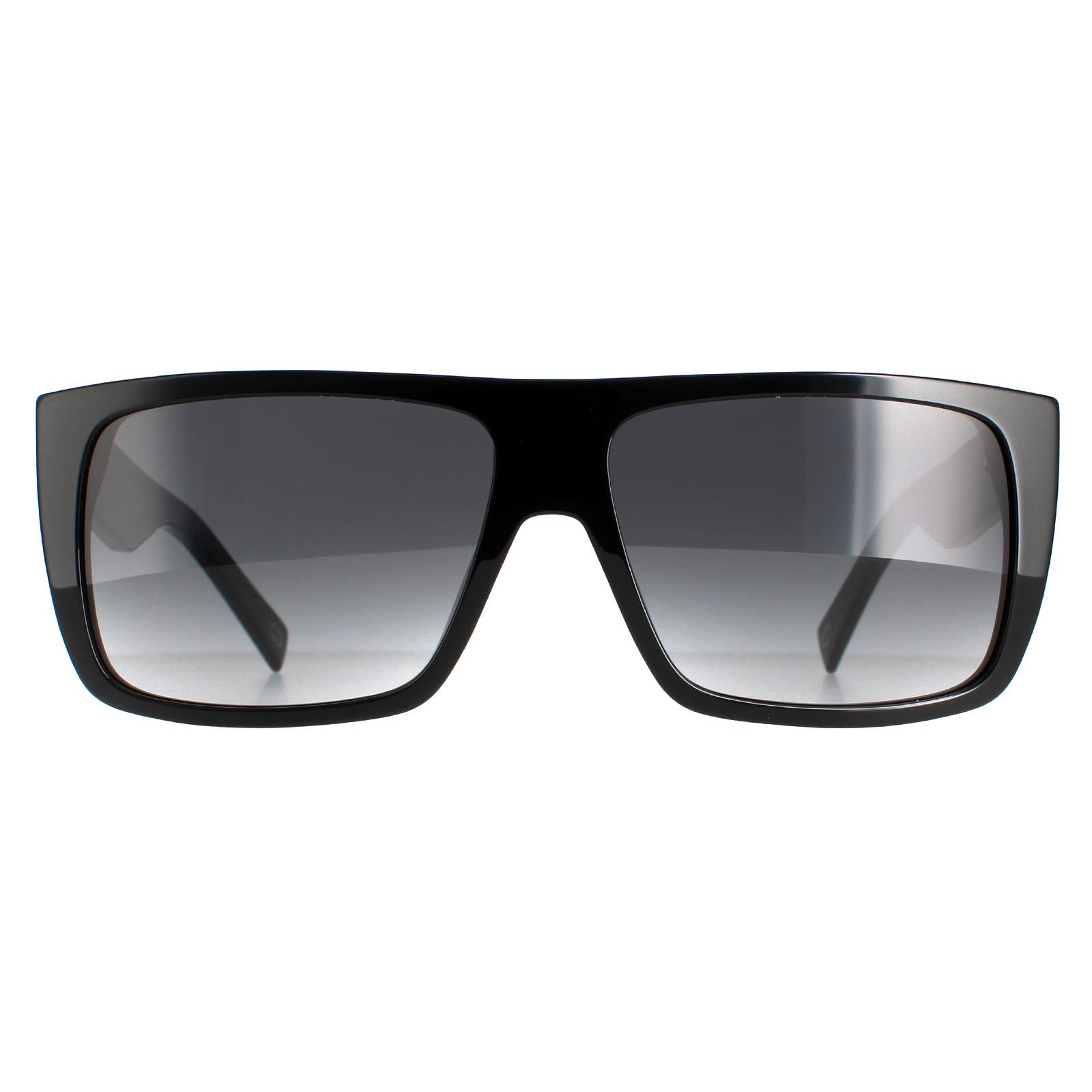 Thumbnail - Marc Jacobs Rectangle Unisex Schwarz Dunkelgrau Gradient Icon 096/S
