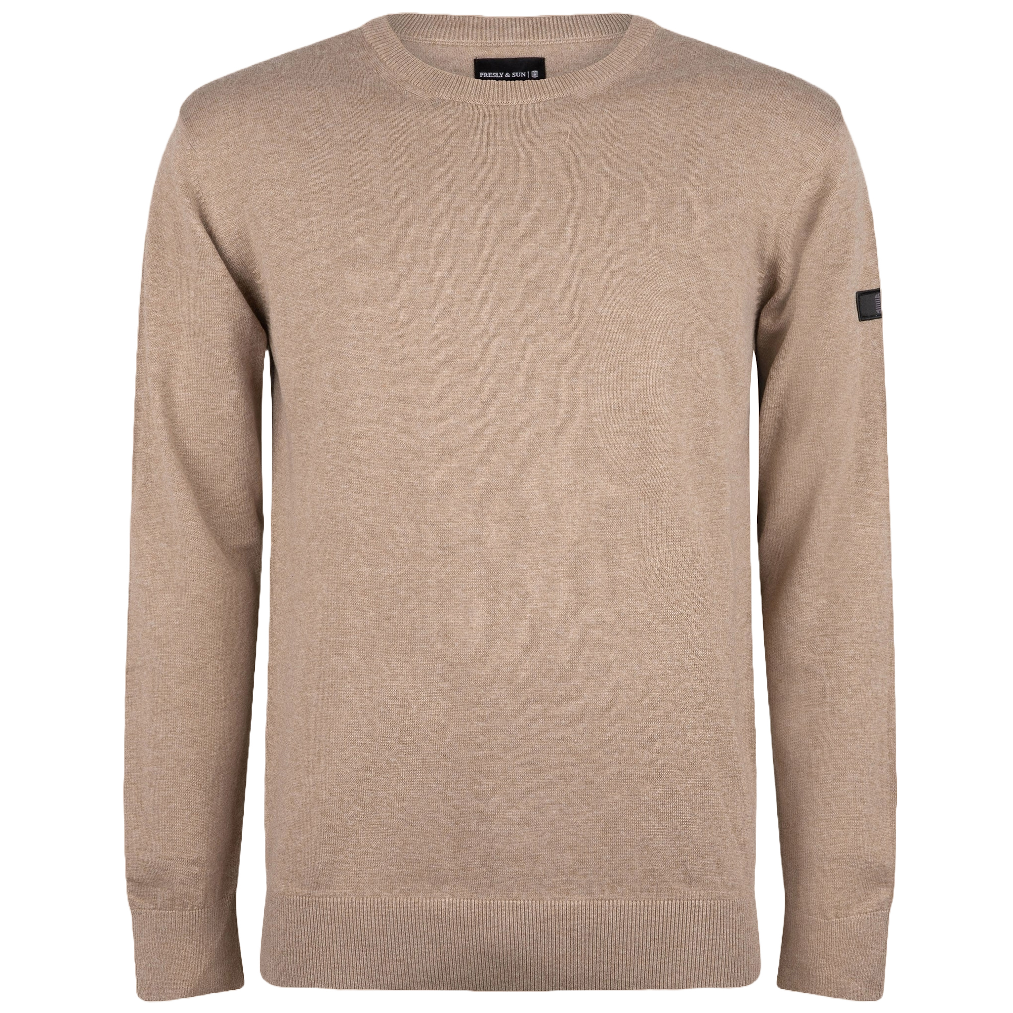 Thumbnail - Herren-Pullover der Marke Presly & Sun. Der Pullover von Presly & Sun ist aus Bio-Baumwolle hergestellt und hat eine nor...