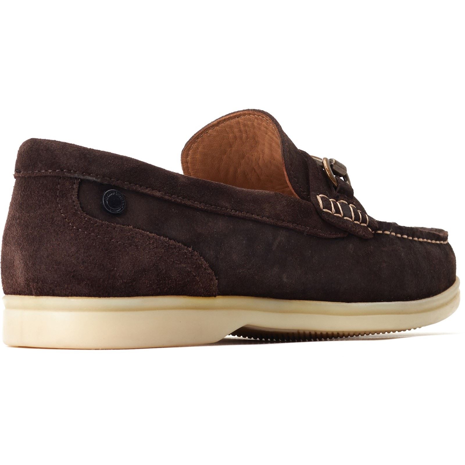 Snapper Leather Herr Loafers i brunt läder 2