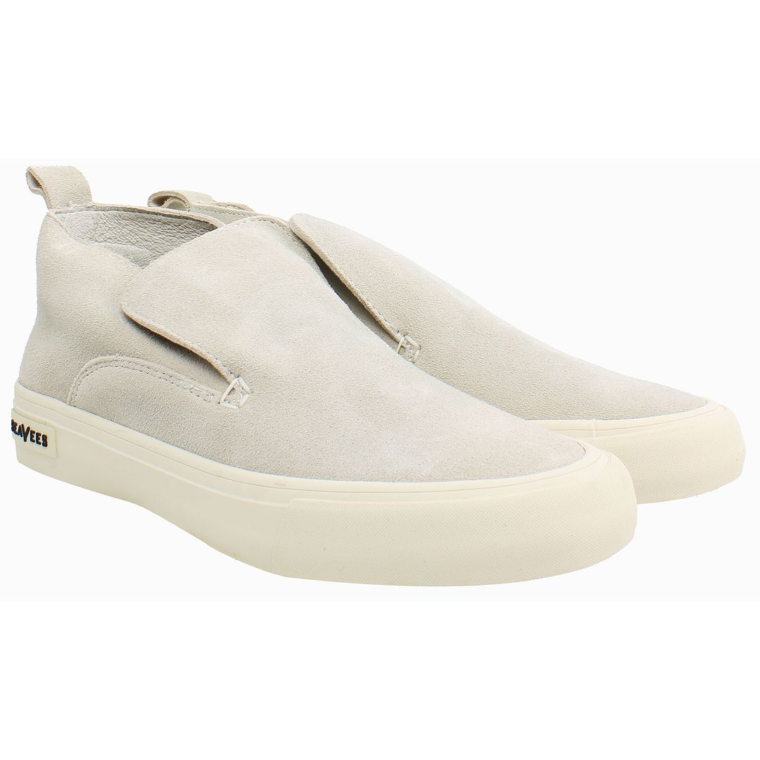 Seavees Huntington Middie Kvinna Beige Skor dam – bild 2